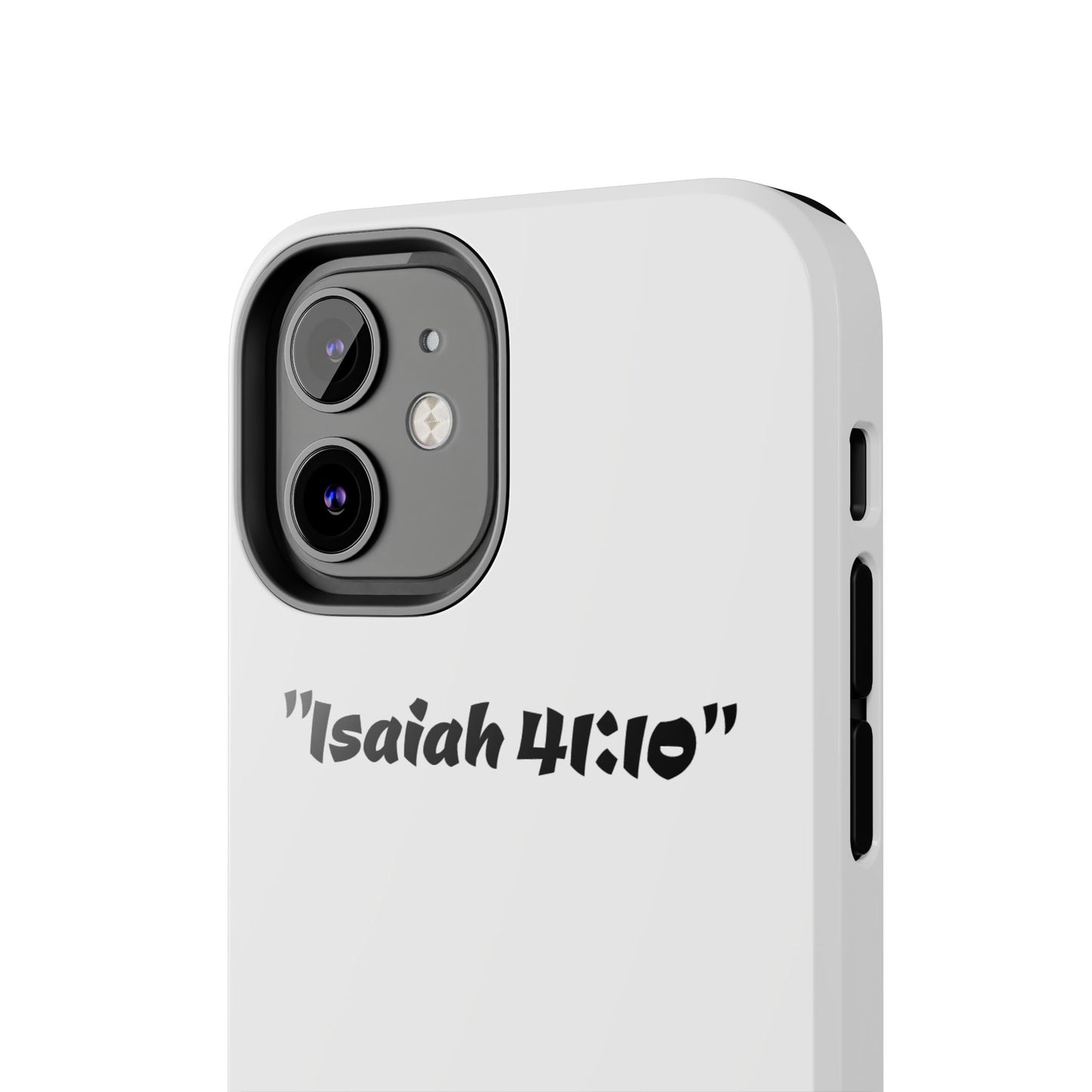 Bible verse "Isaiah 41:10" (V2) - Tough iPhone Case