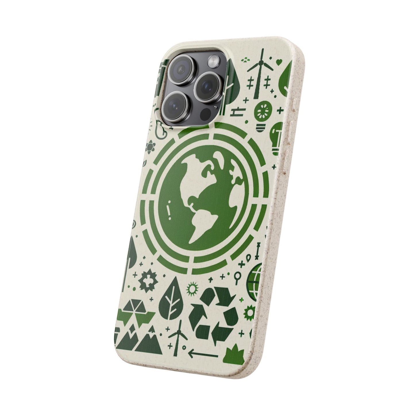 Eco-Friendly Biodegradable Phone Case - Earth & Nature Design