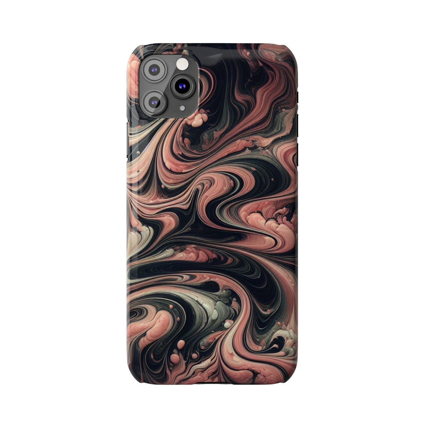 "Trending" Pink Marble design - iPhone case