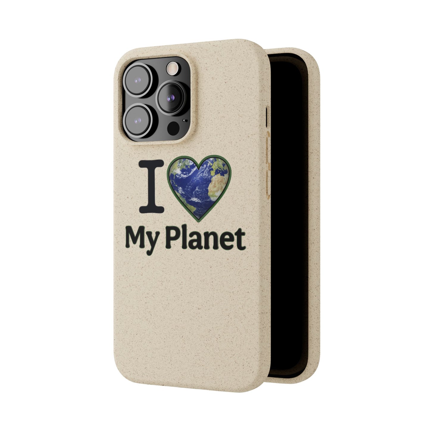 Eco-Friendly iPhone Case - I ❤️ My Planet