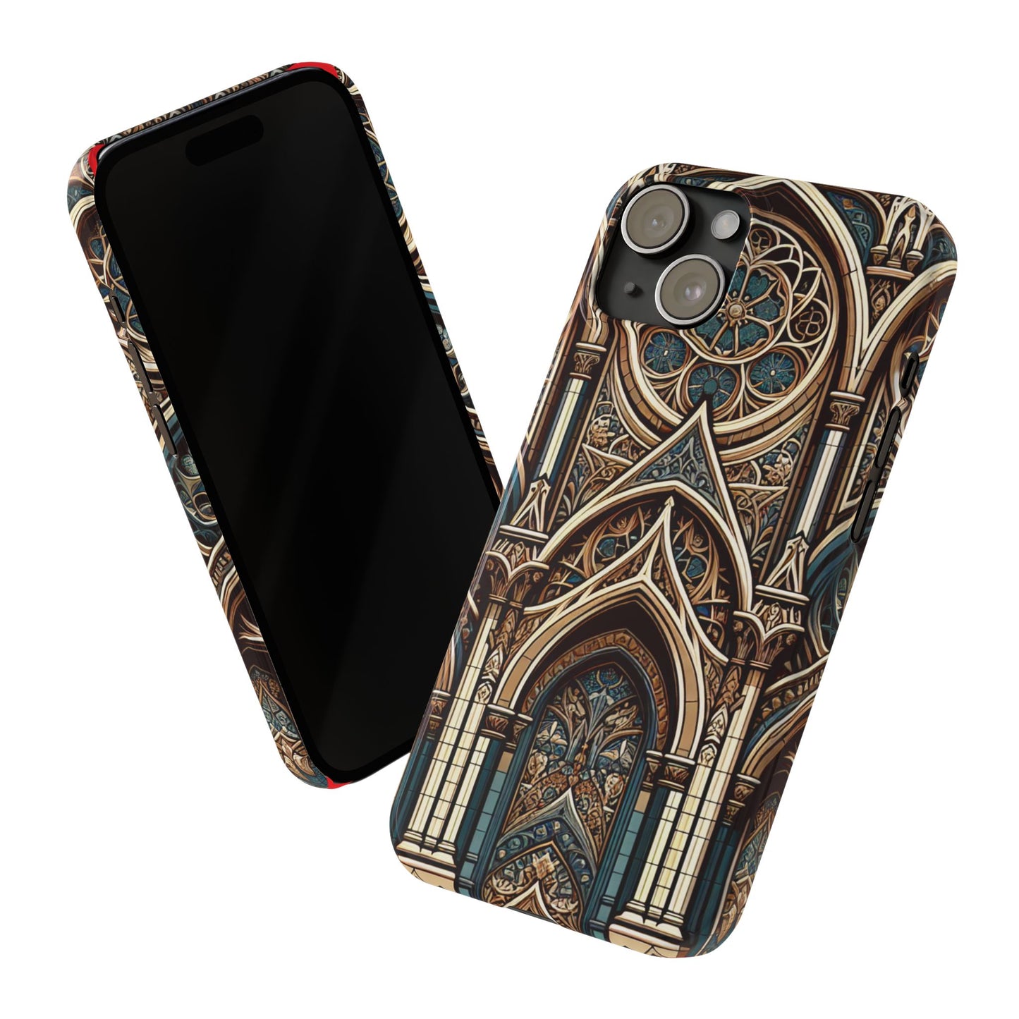 Stylish Cchurch pattern design - iPhone case