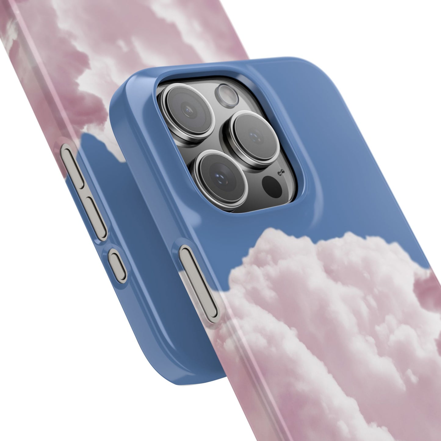 Pastel Cloud Slim Phone Case - Aesthetic Phone Accessory for Dreamers