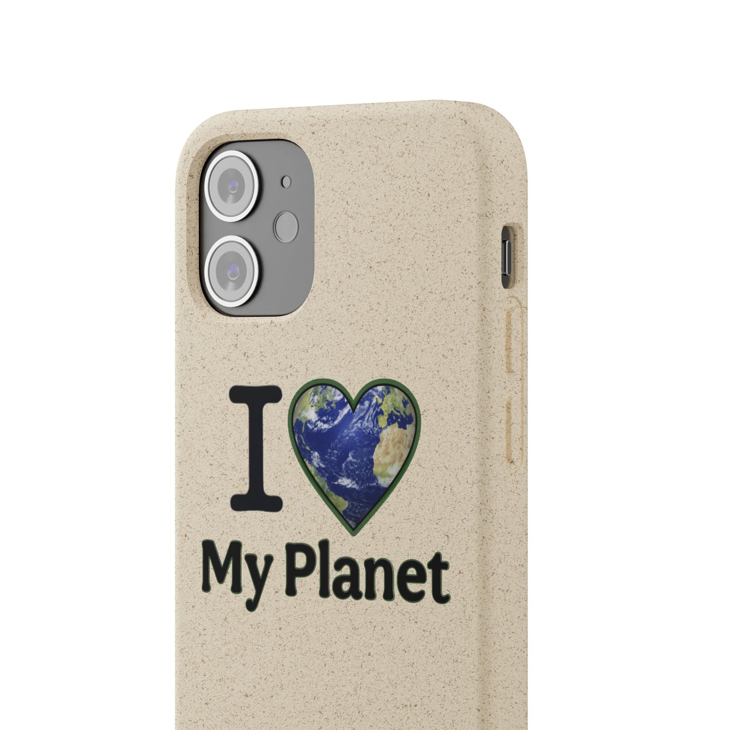 Eco-Friendly iPhone Case - I ❤️ My Planet