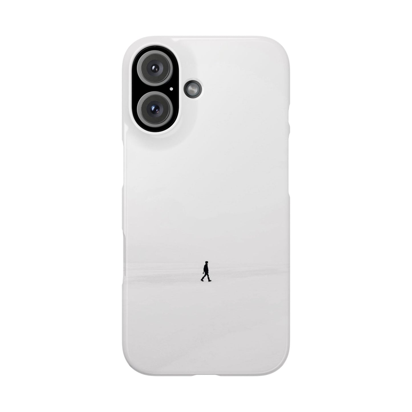 Minimalist Slim Phone Case - Serenity Walk Design