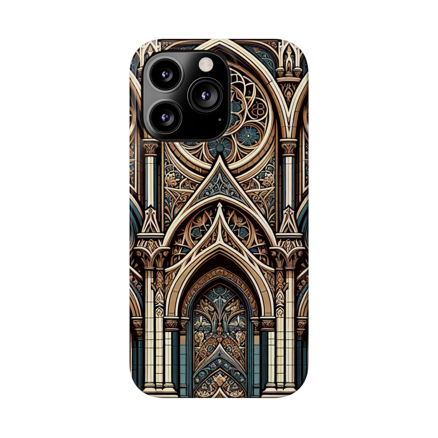 Stylish Cchurch pattern design - iPhone case