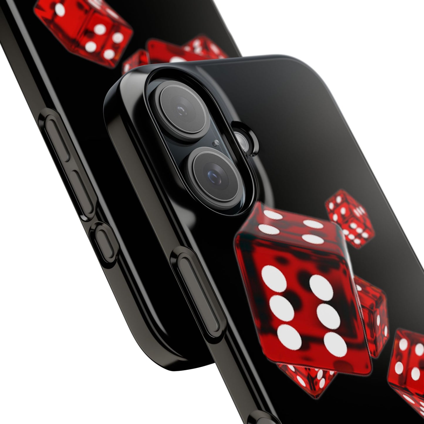 Sleek Casino Dice Slim Phone Case – Perfect for Gamblers and Poker Enthusiasts