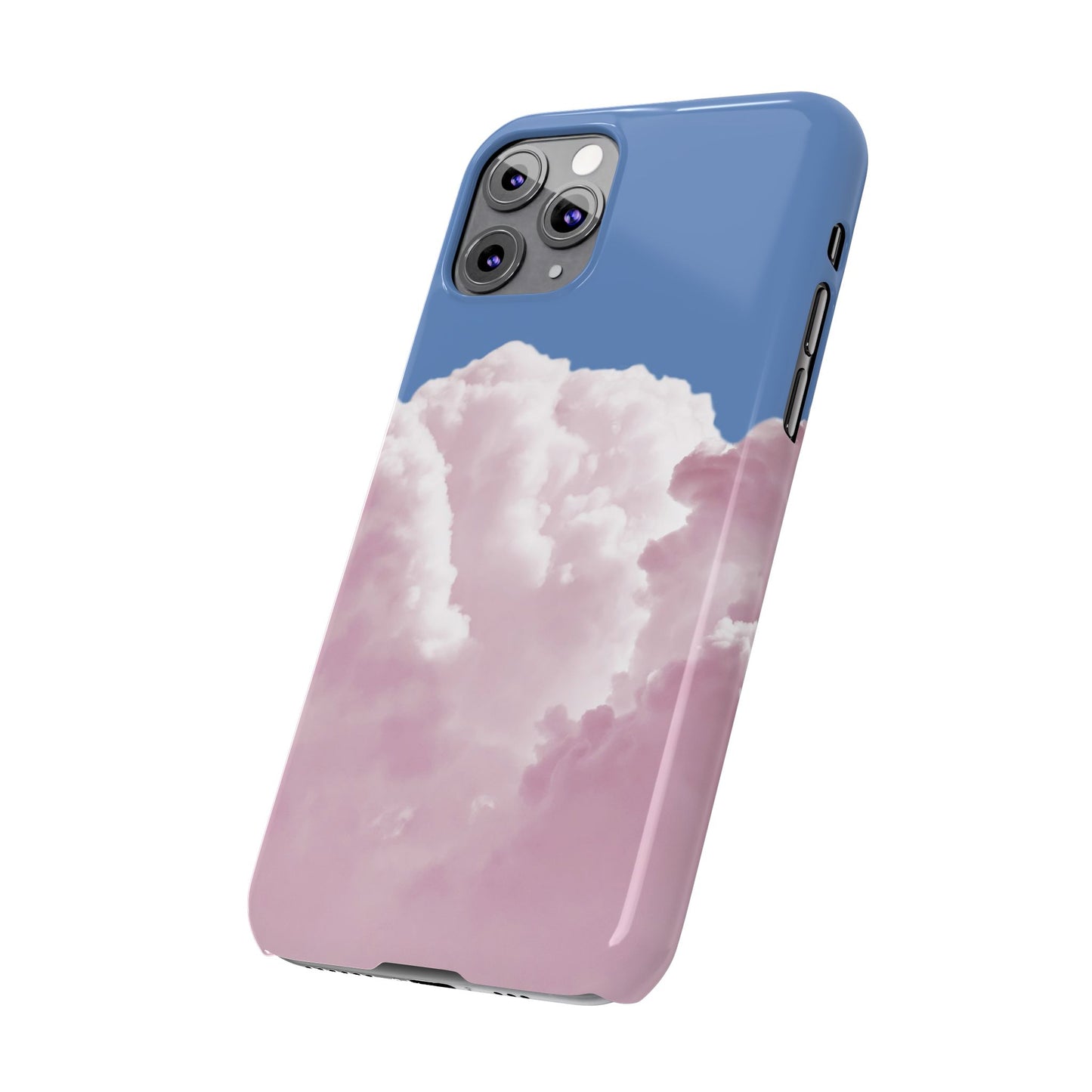 Pastel Cloud Slim Phone Case - Aesthetic Phone Accessory for Dreamers