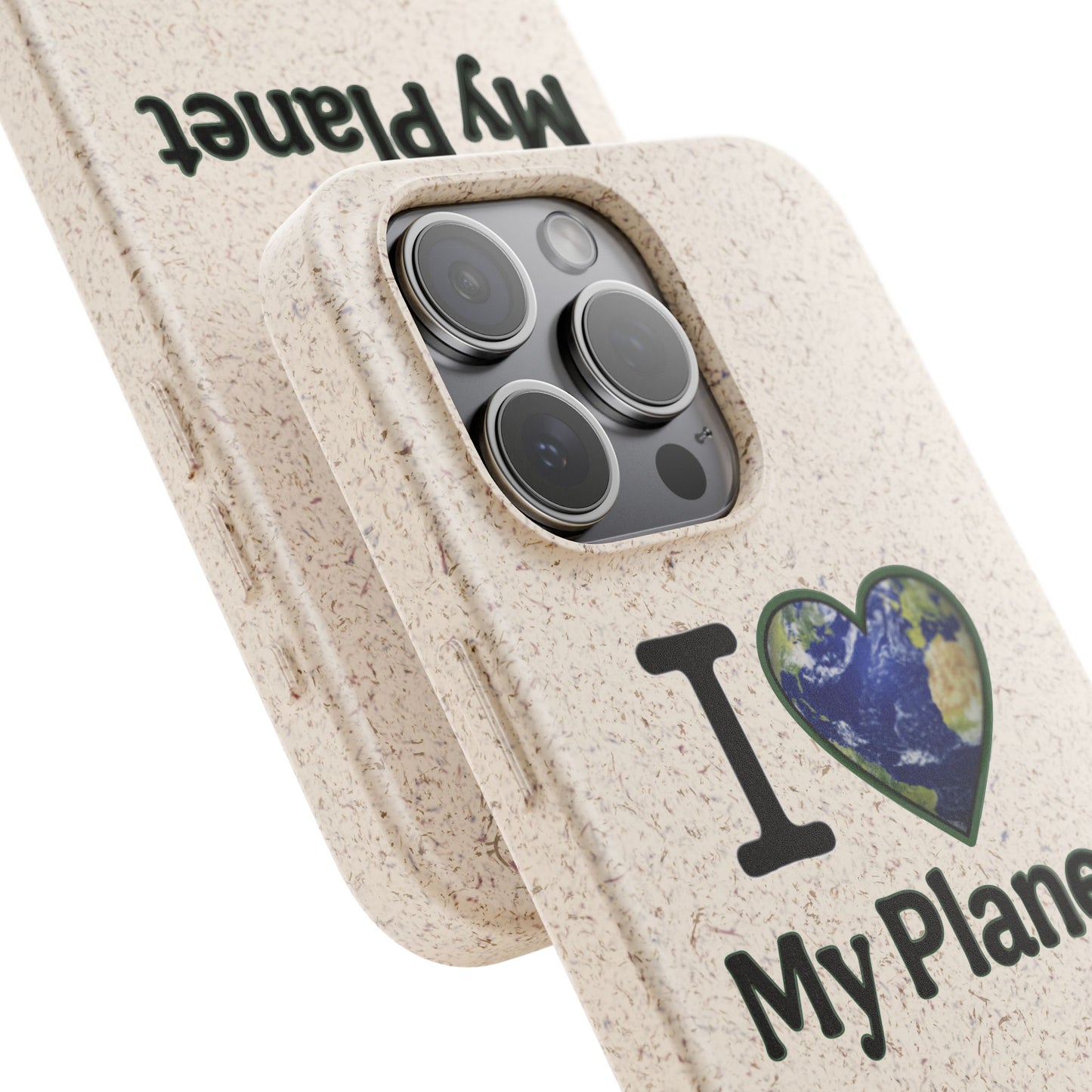 Eco-Friendly iPhone Case - I ❤️ My Planet