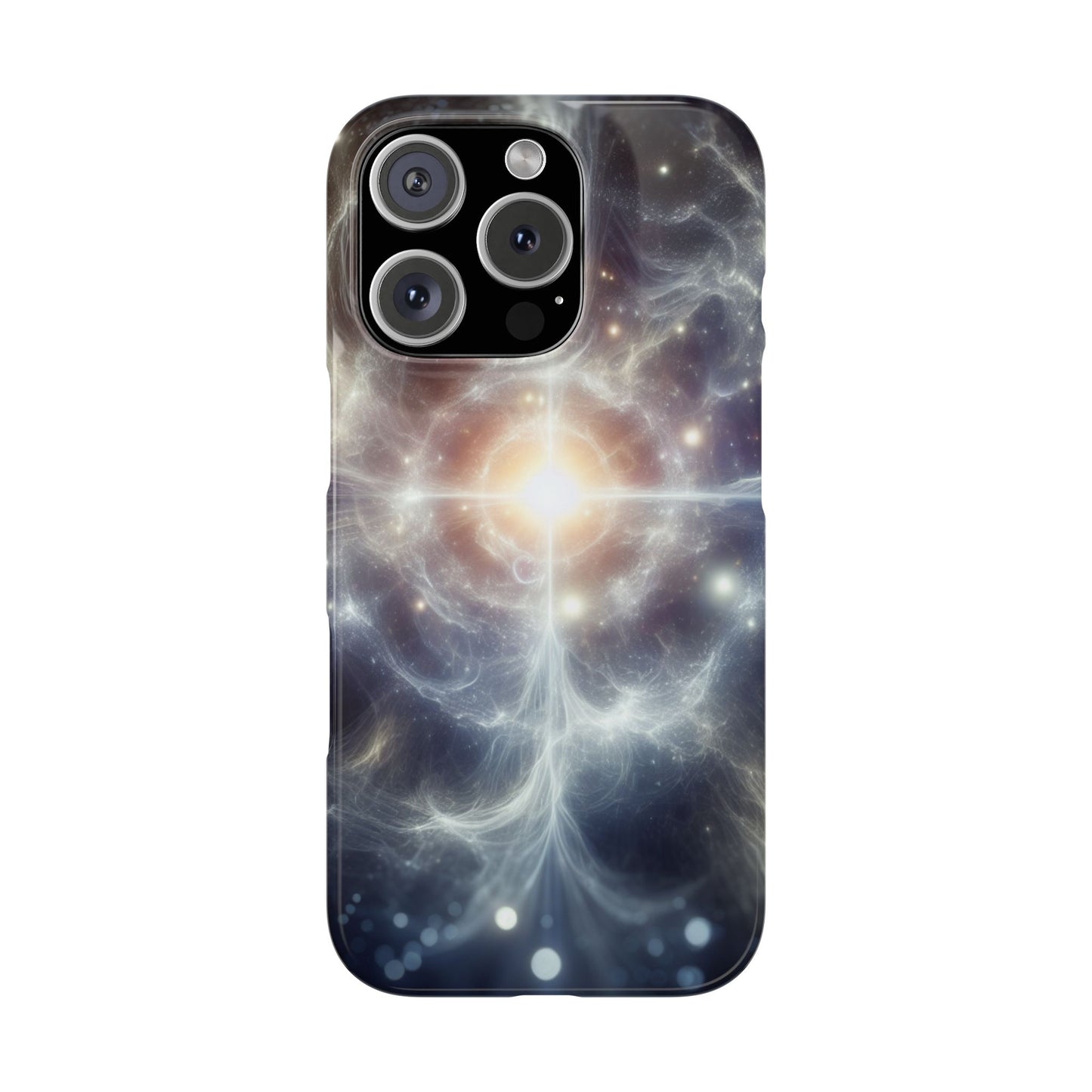 Cosmic Energy Slim Phone Case – Galaxy Design for Astronomy Lovers