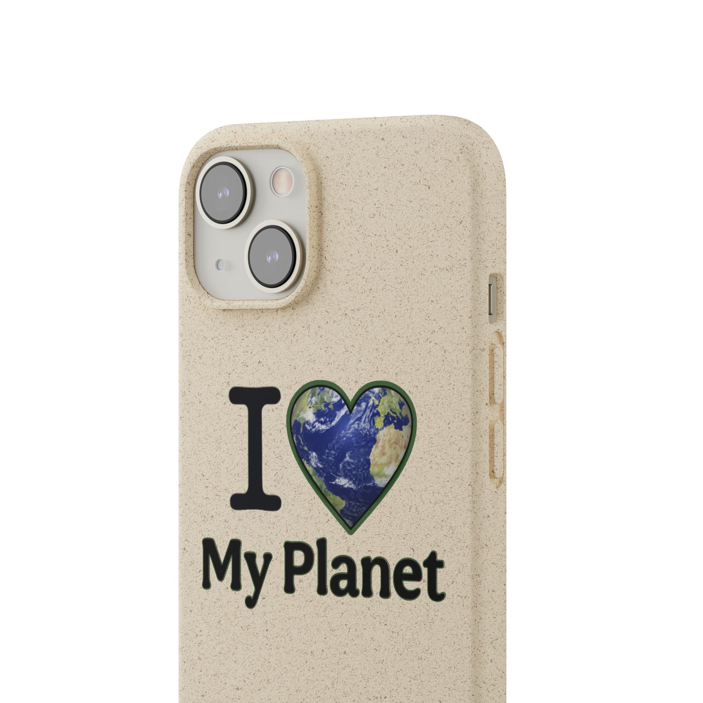 Eco-Friendly iPhone Case - I ❤️ My Planet