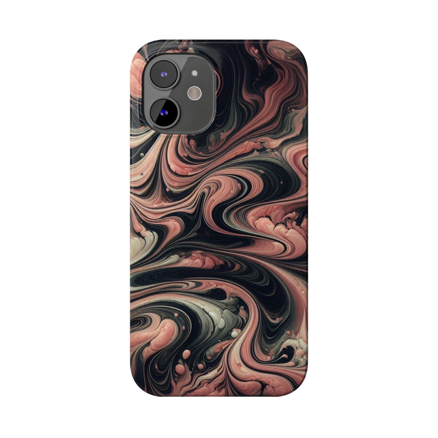 "Trending" Pink Marble design - iPhone case