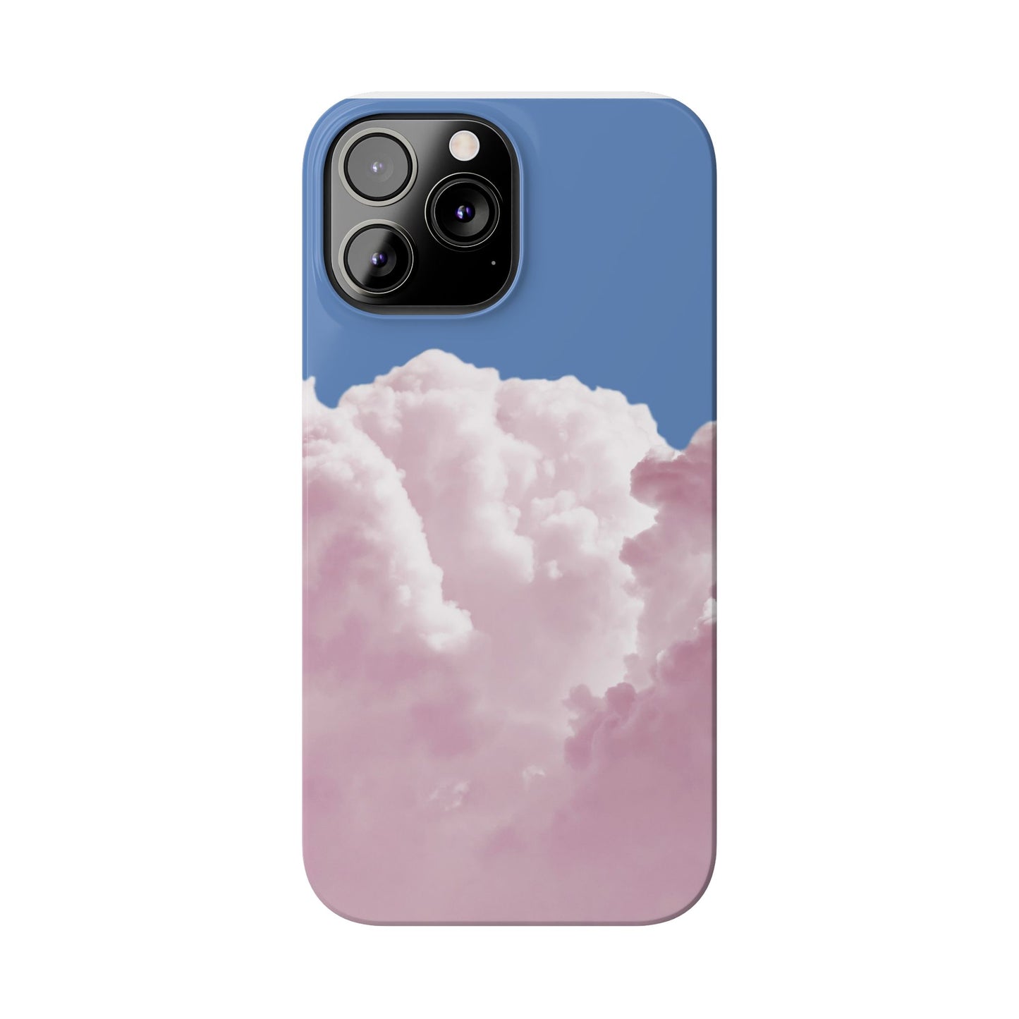 Pastel Cloud Slim Phone Case - Aesthetic Phone Accessory for Dreamers