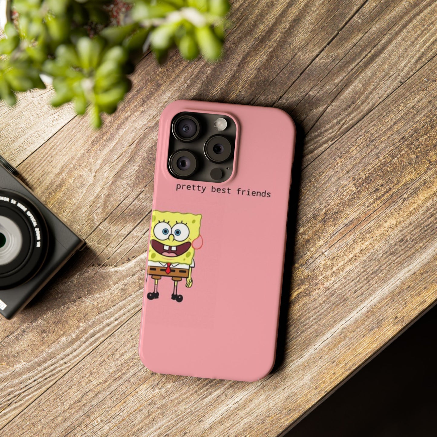 SpongeBob 'Pretty Best Friends' Slim Phone Case