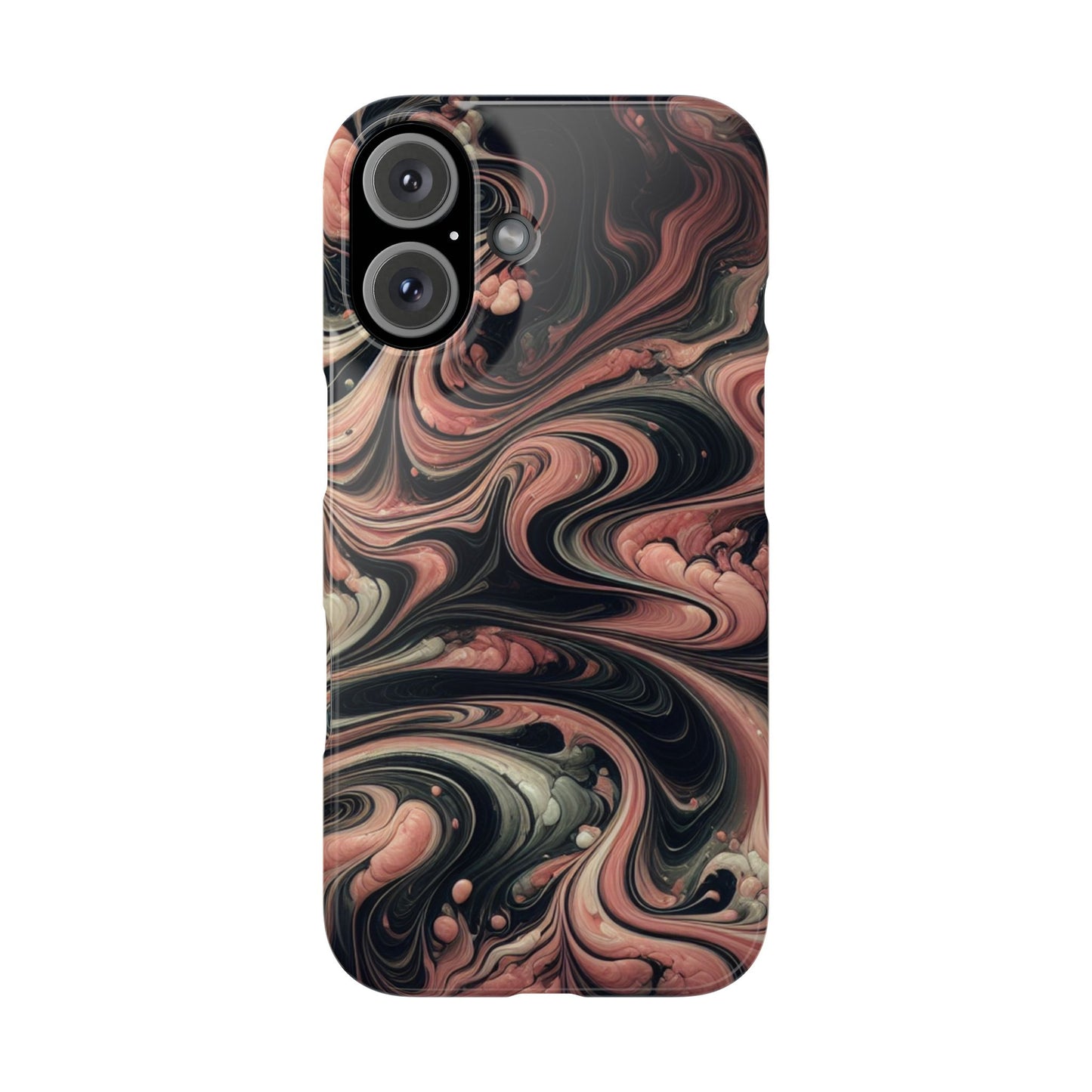 "Trending" Pink Marble design - iPhone case