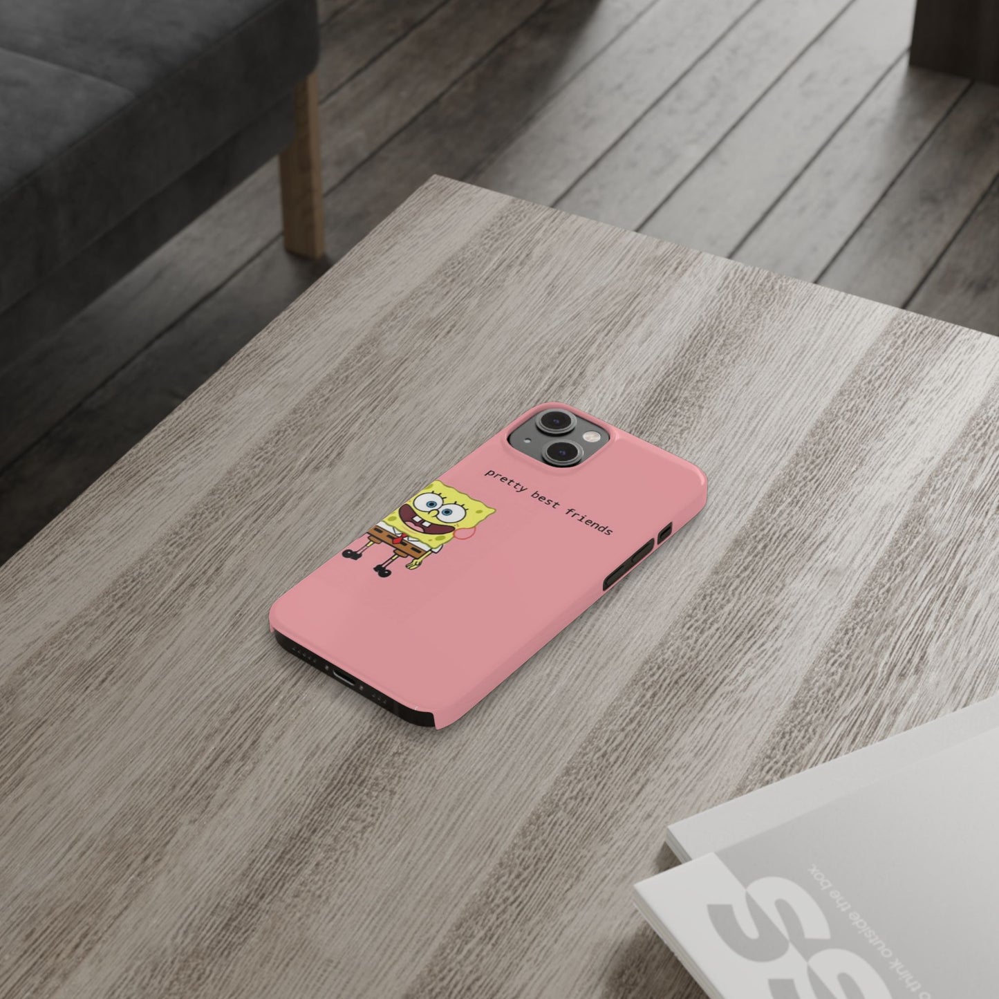 SpongeBob 'Pretty Best Friends' Slim Phone Case