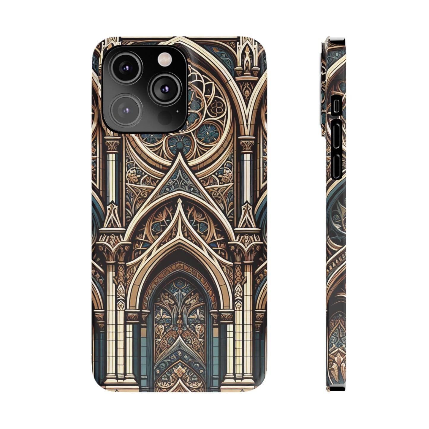 Stylish Cchurch pattern design - iPhone case