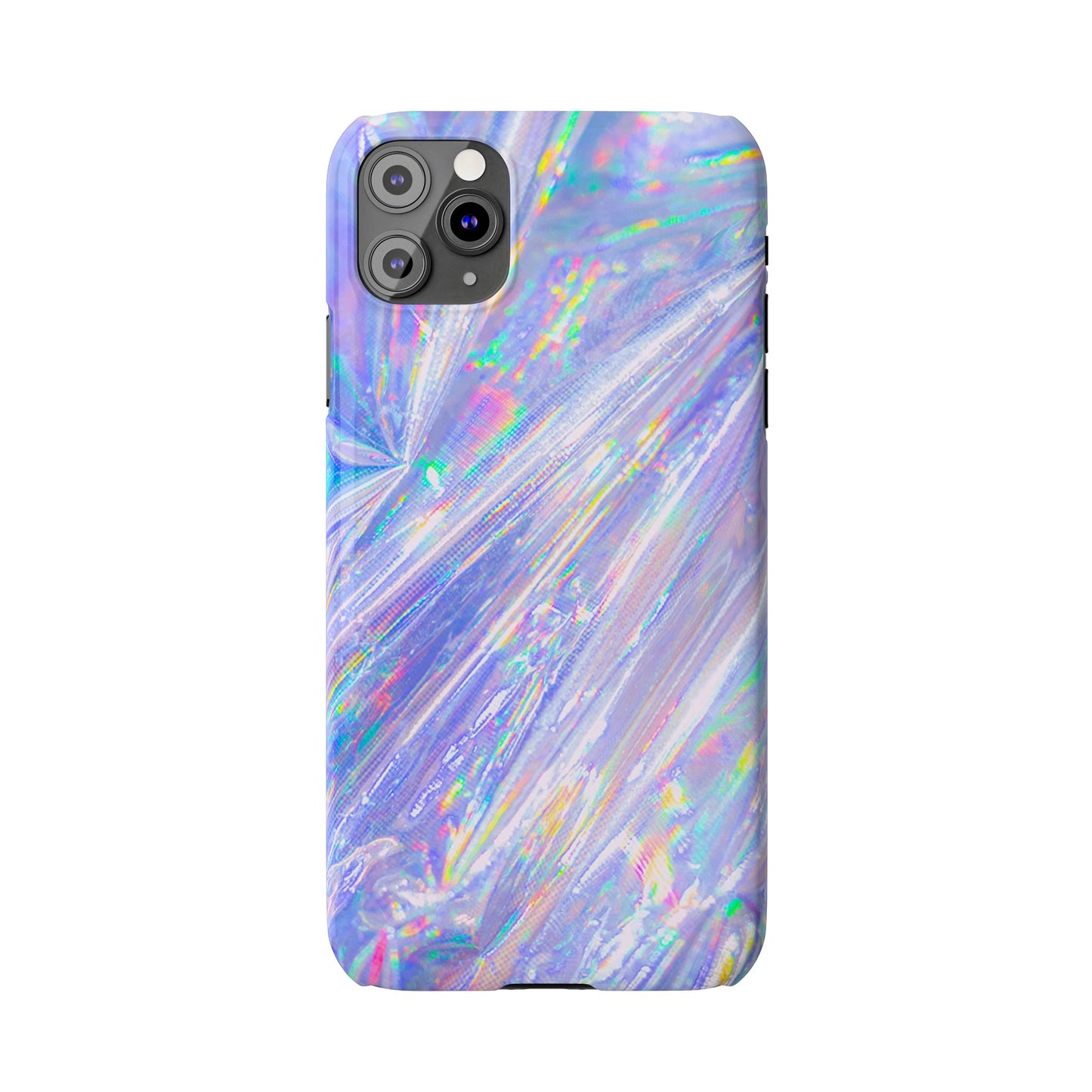 Iridescent Slim Phone Case - Holographic Design for Trendy Protection