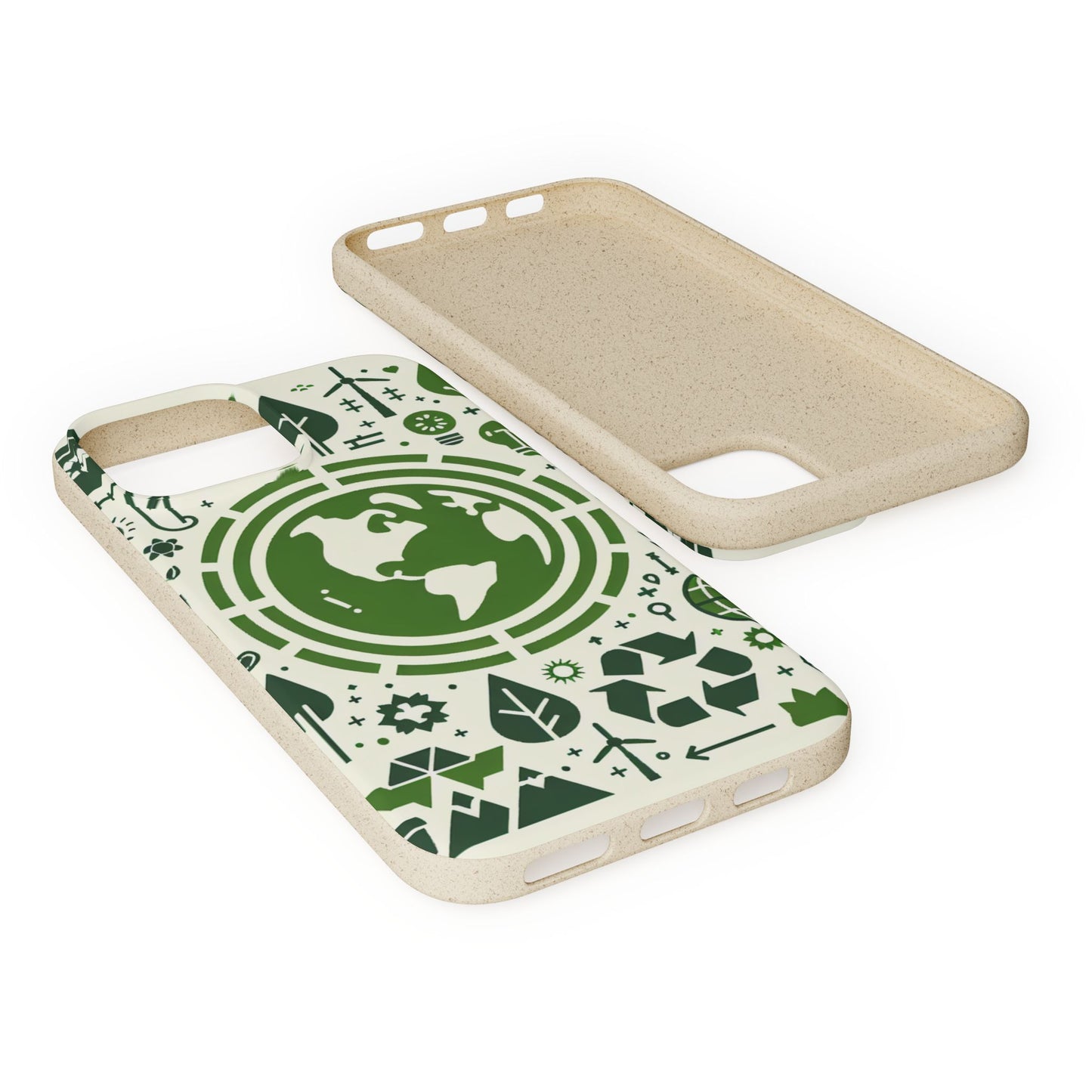 Eco-Friendly Biodegradable Phone Case - Earth & Nature Design