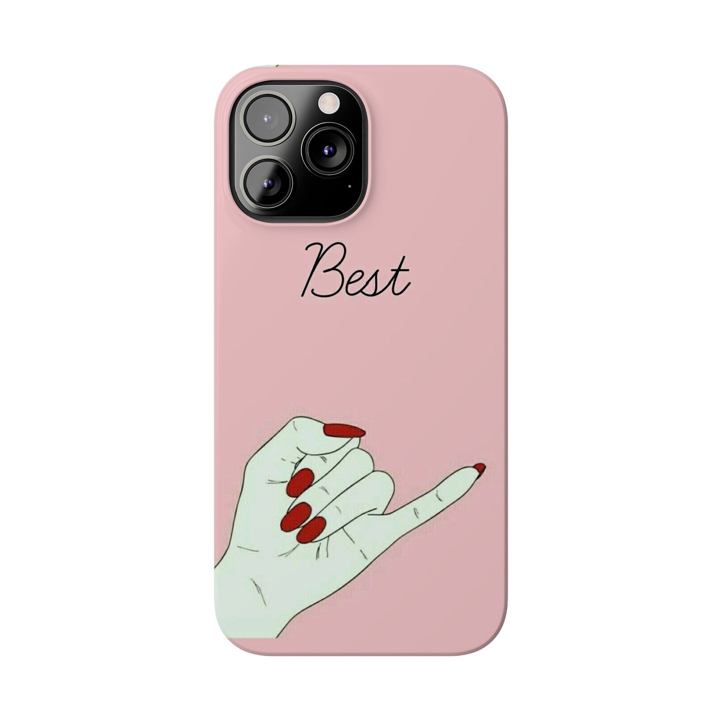 Best Slim Phone Case – Chic Nail Art Design for Trendsetters