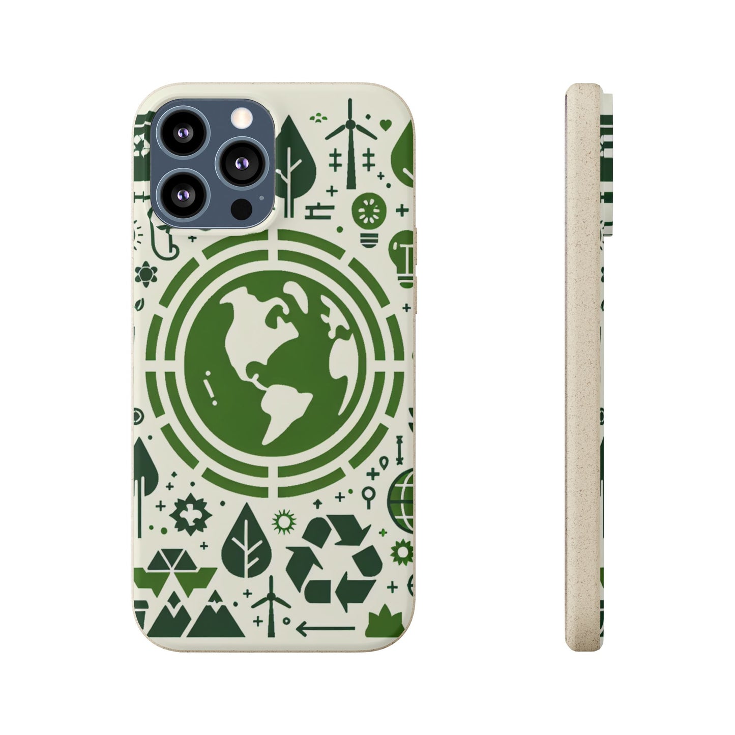 Eco-Friendly Biodegradable Phone Case - Earth & Nature Design