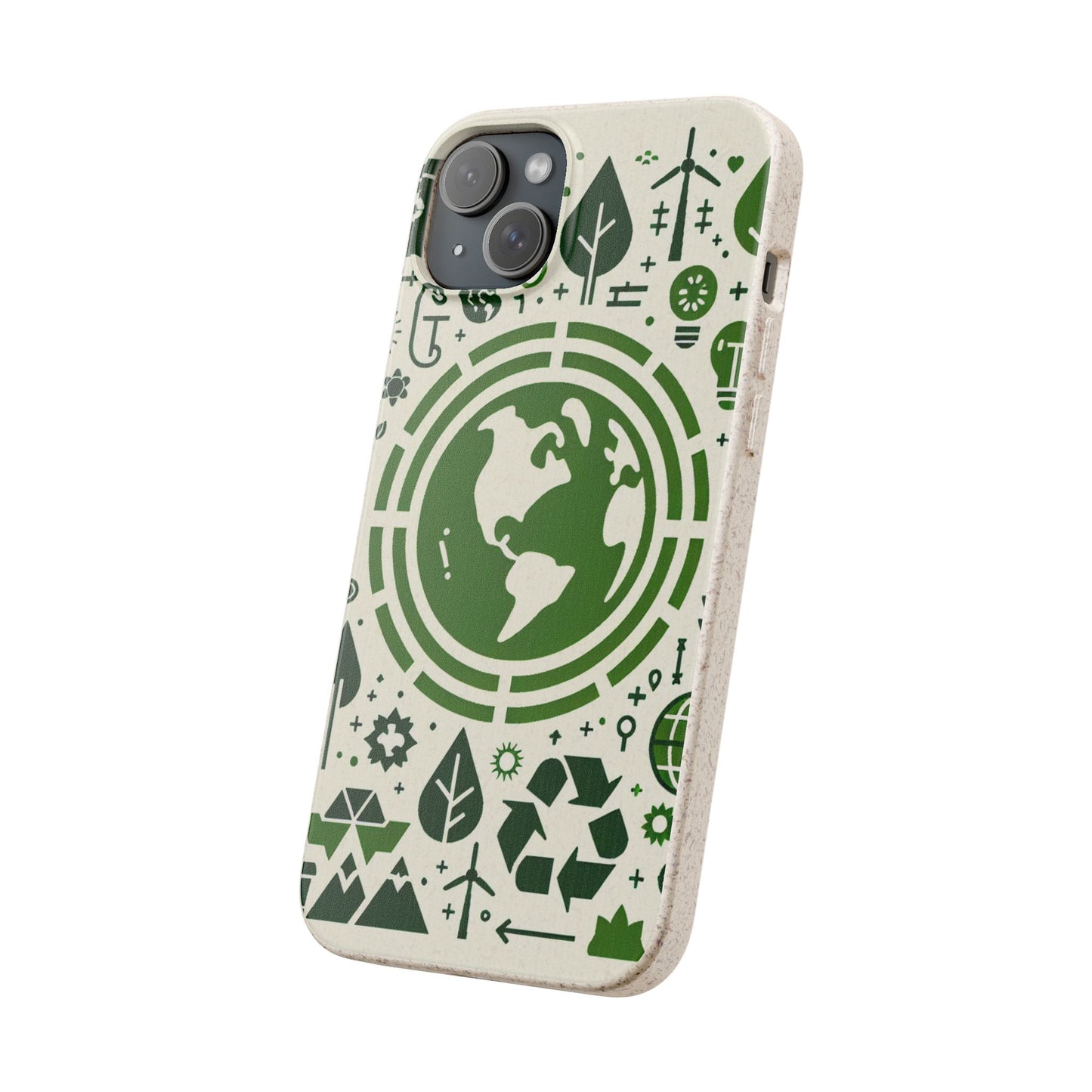 Eco-Friendly Biodegradable Phone Case - Earth & Nature Design