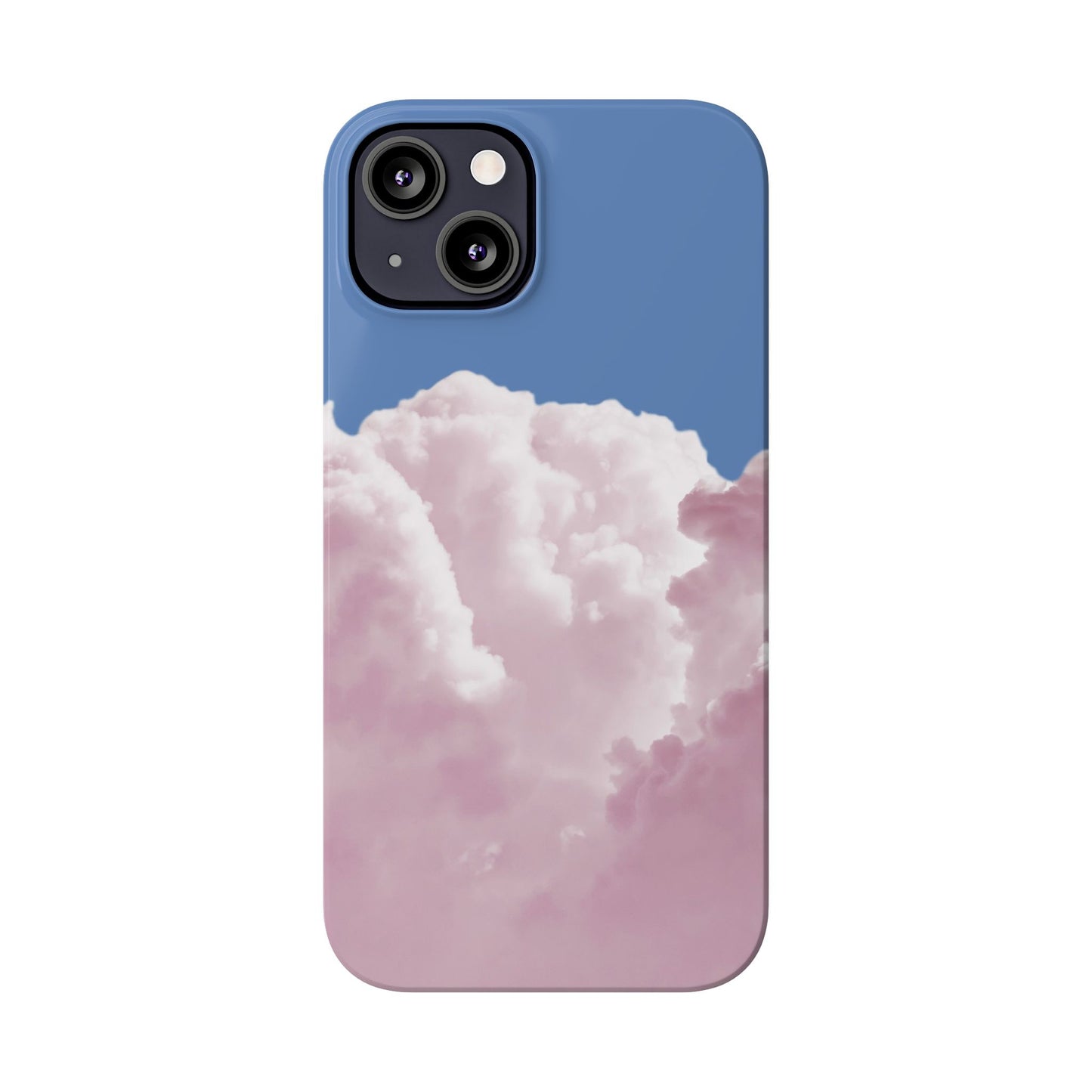 Pastel Cloud Slim Phone Case - Aesthetic Phone Accessory for Dreamers