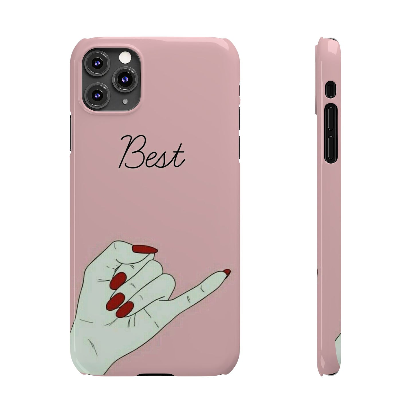 Best Slim Phone Case – Chic Nail Art Design for Trendsetters