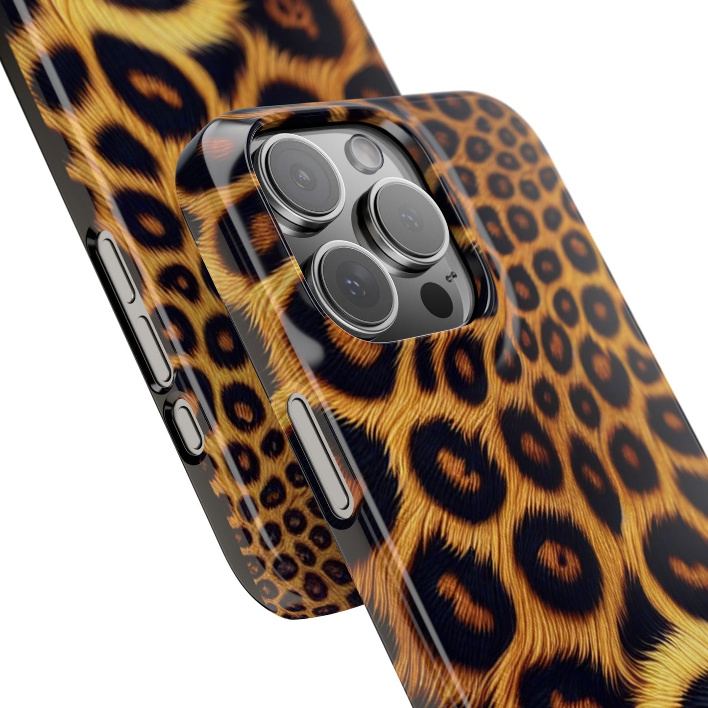 "New" Leopard Print Slim Phone Case - Trendy Animal Design