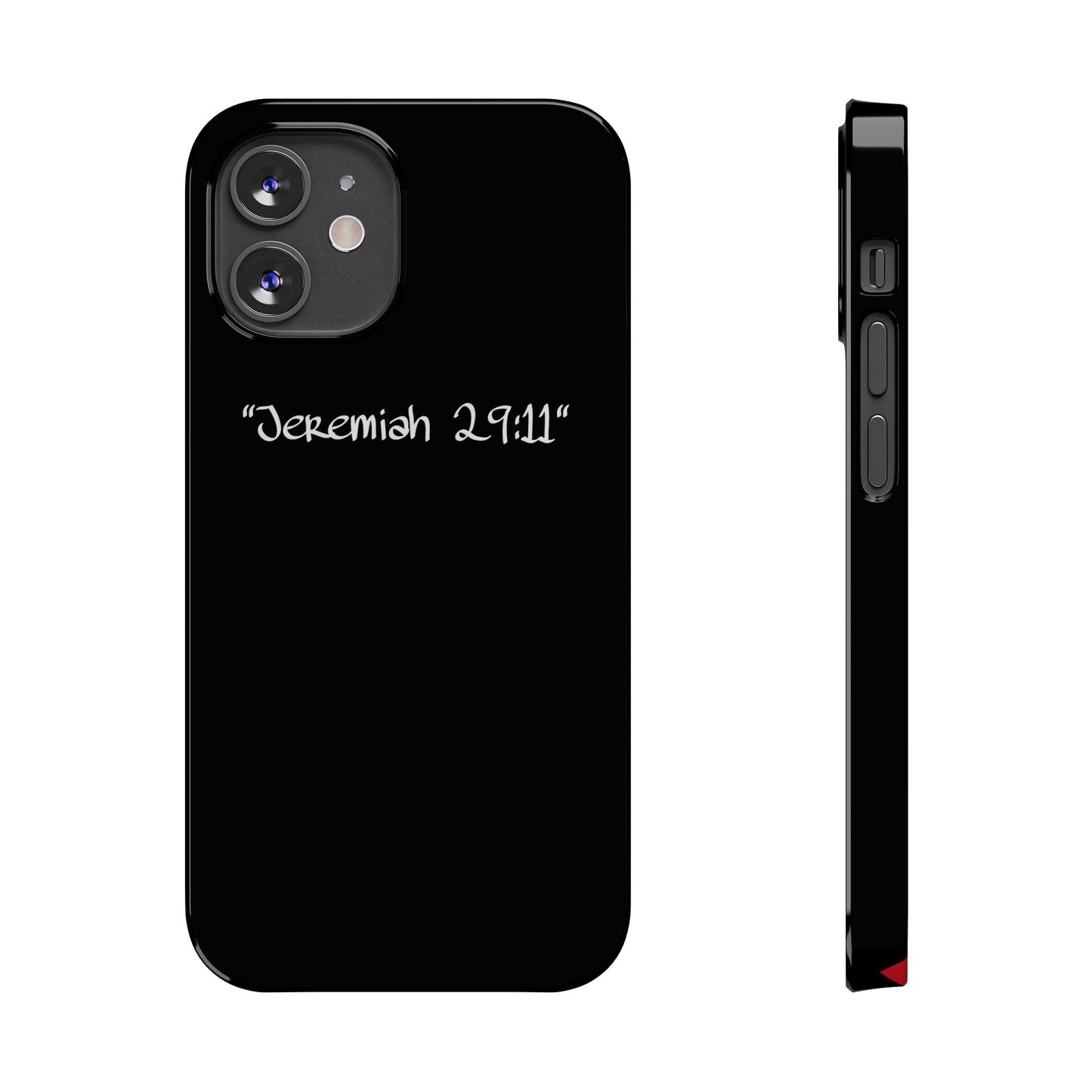 Bible verse "Jeremiah 29:11"- iPhone Case