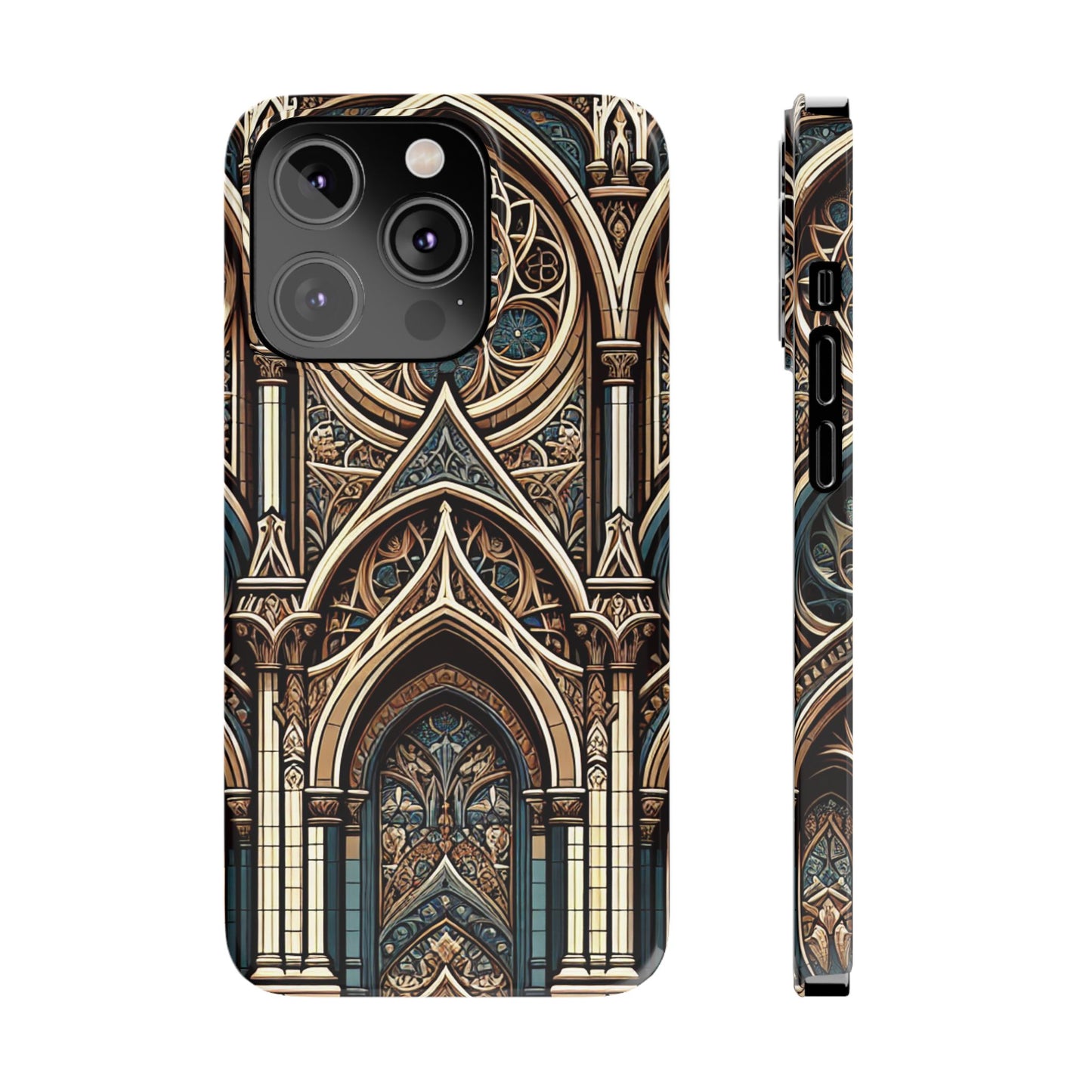 Stylish Cchurch pattern design - iPhone case