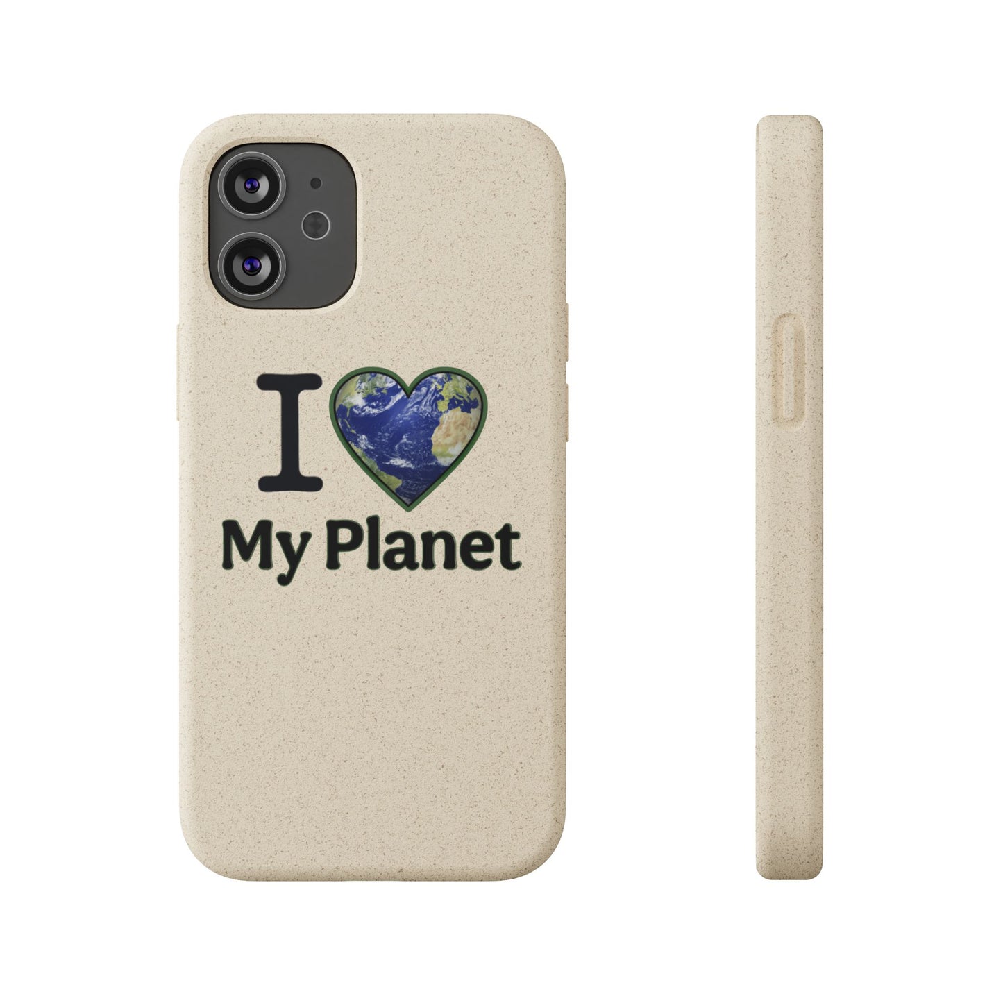 Eco-Friendly iPhone Case - I ❤️ My Planet