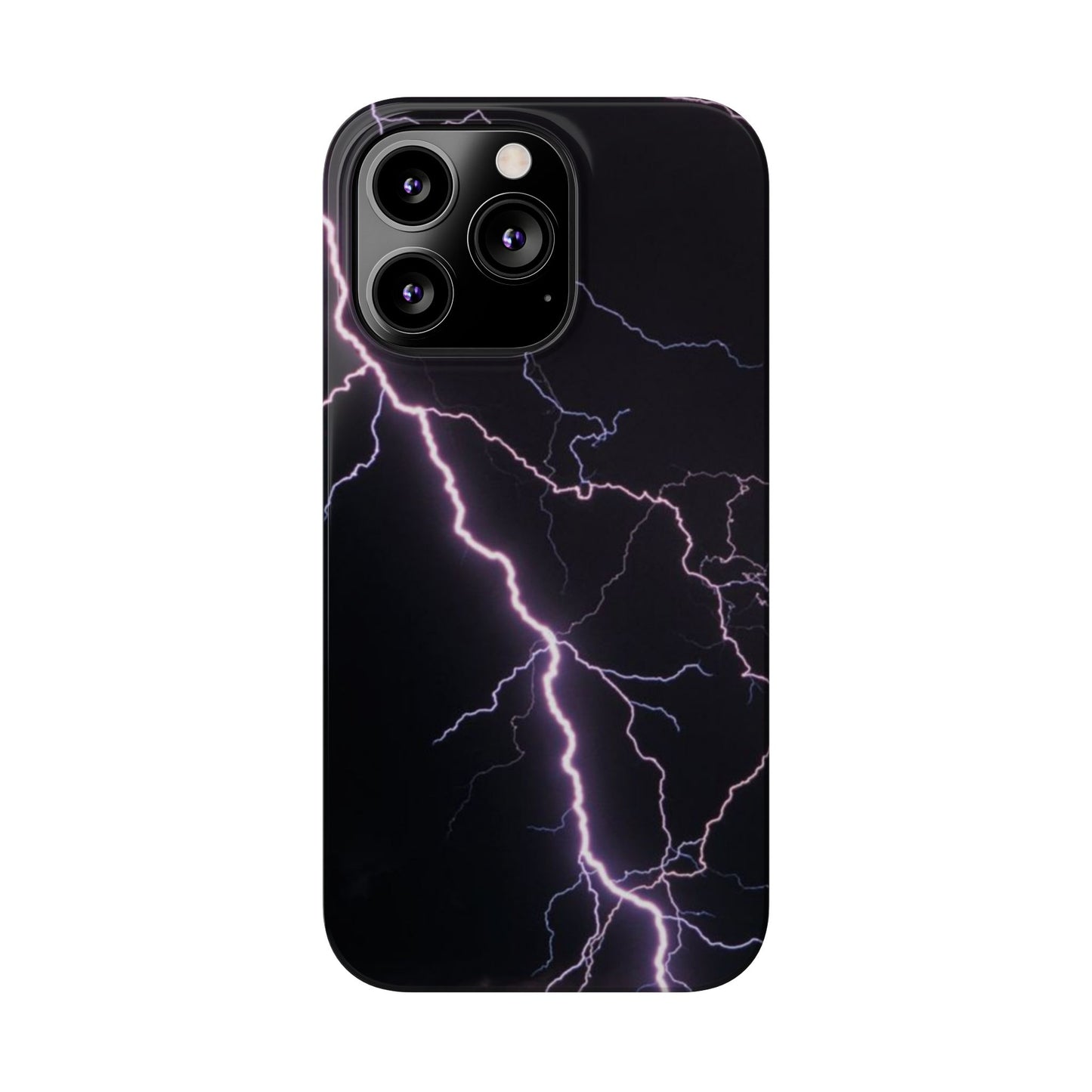 Lightning Bolt Slim Phone Case - Edgy, Stylish Protection for Your Device