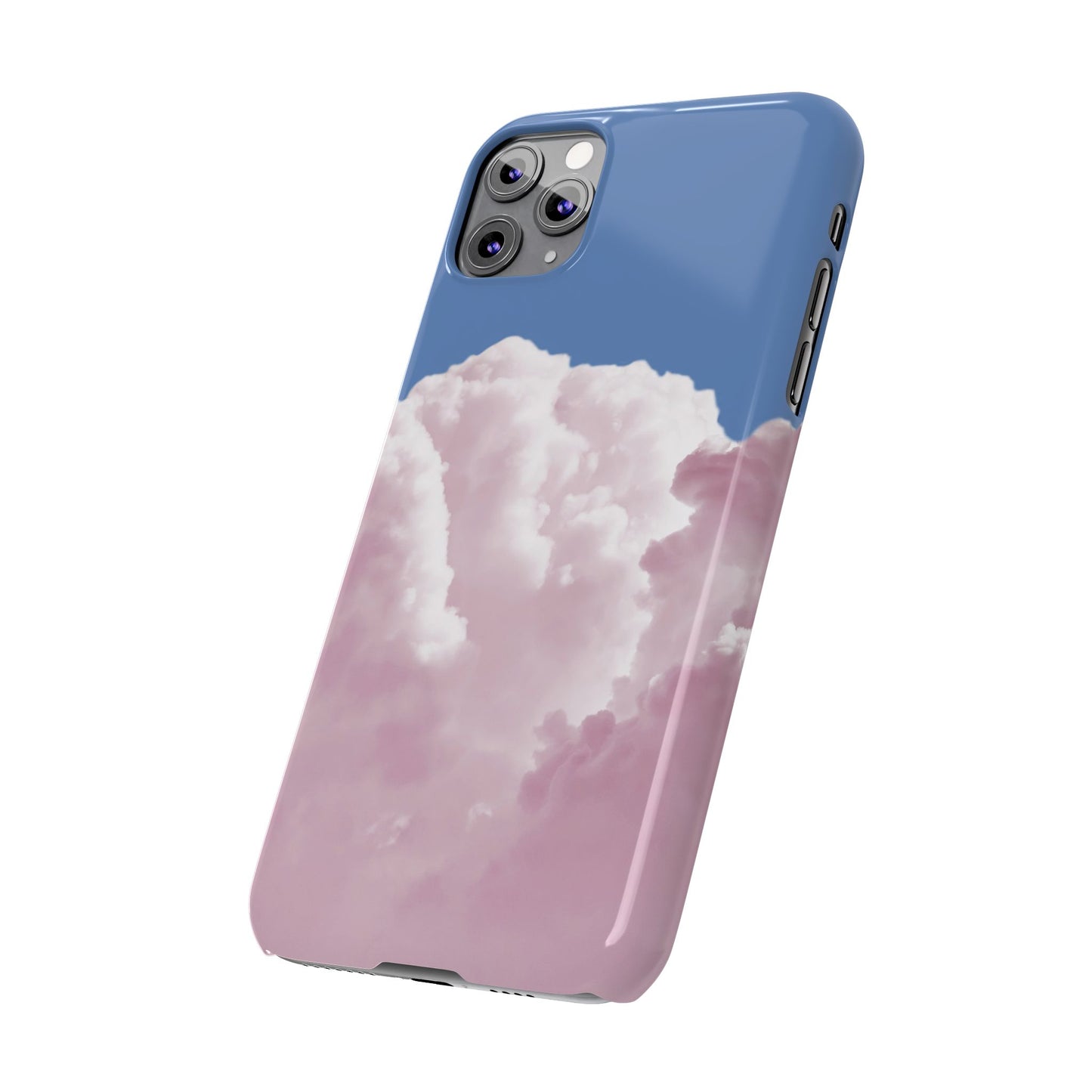 Pastel Cloud Slim Phone Case - Aesthetic Phone Accessory for Dreamers