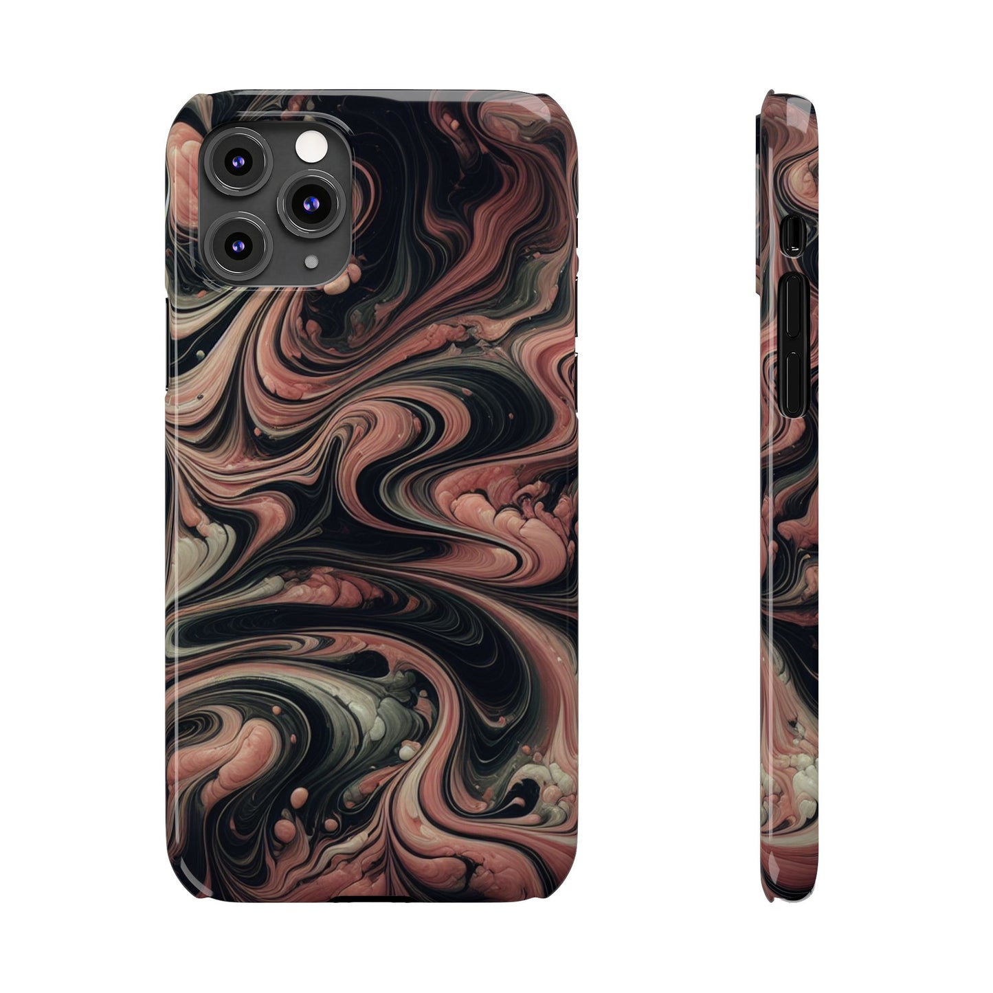 "Trending" Pink Marble design - iPhone case