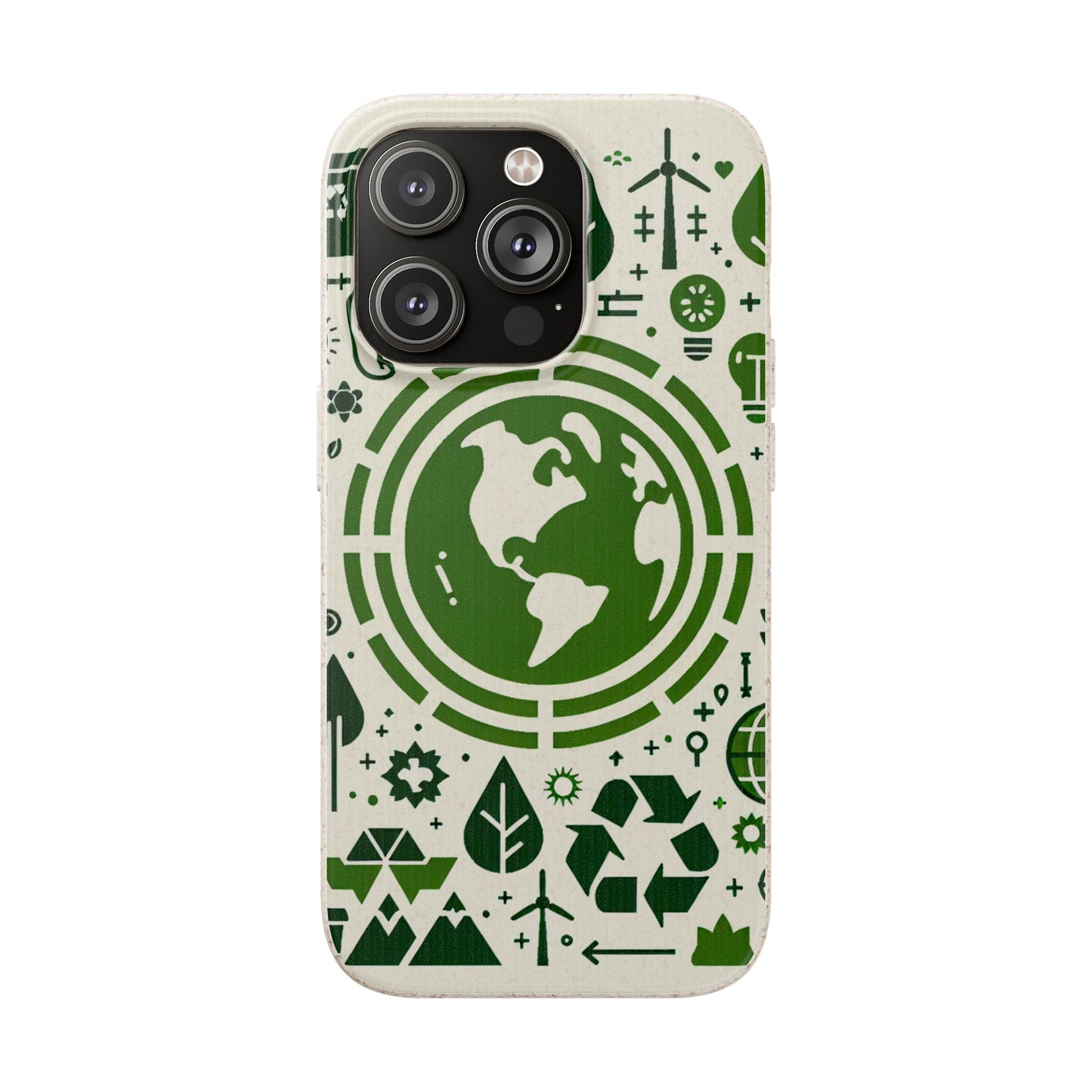 Eco-Friendly Biodegradable Phone Case - Earth & Nature Design