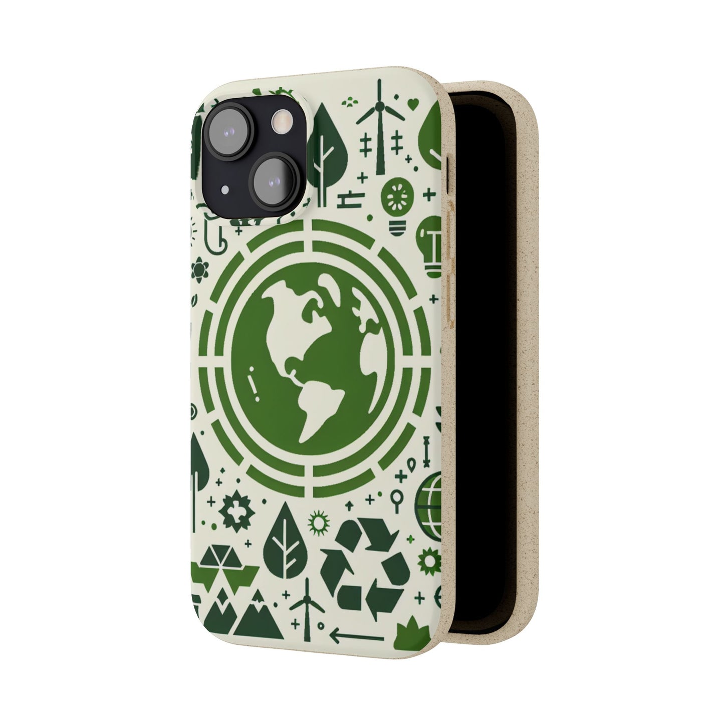 Eco-Friendly Biodegradable Phone Case - Earth & Nature Design