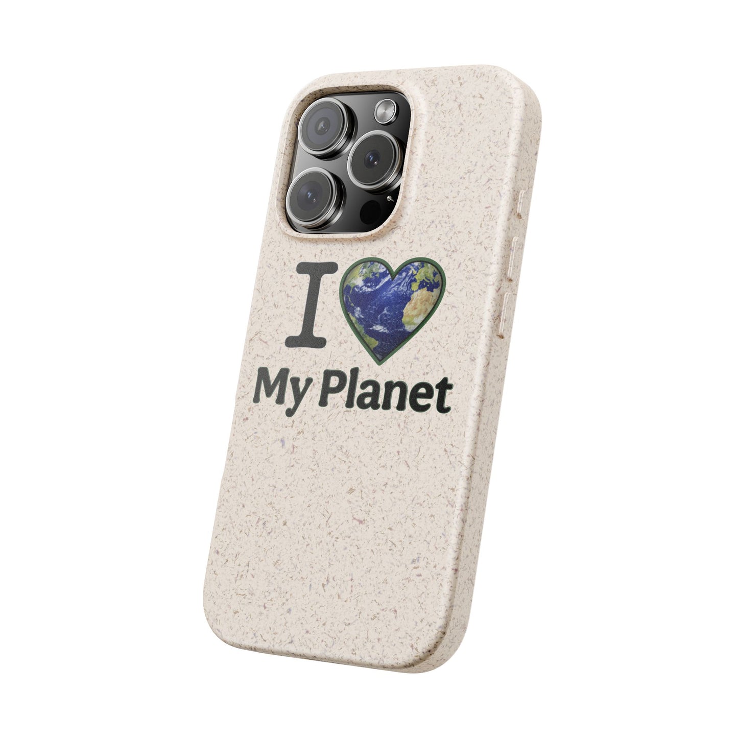 Eco-Friendly iPhone Case - I ❤️ My Planet