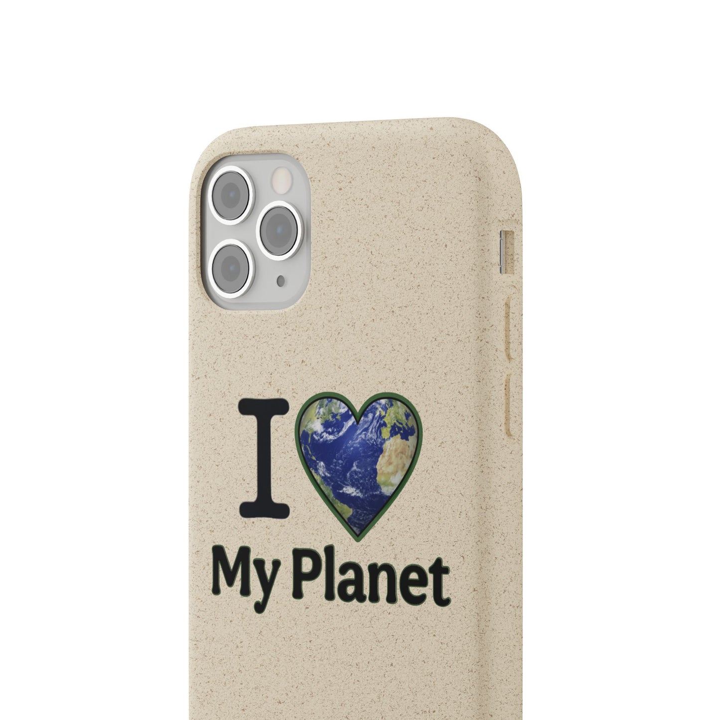 Eco-Friendly iPhone Case - I ❤️ My Planet