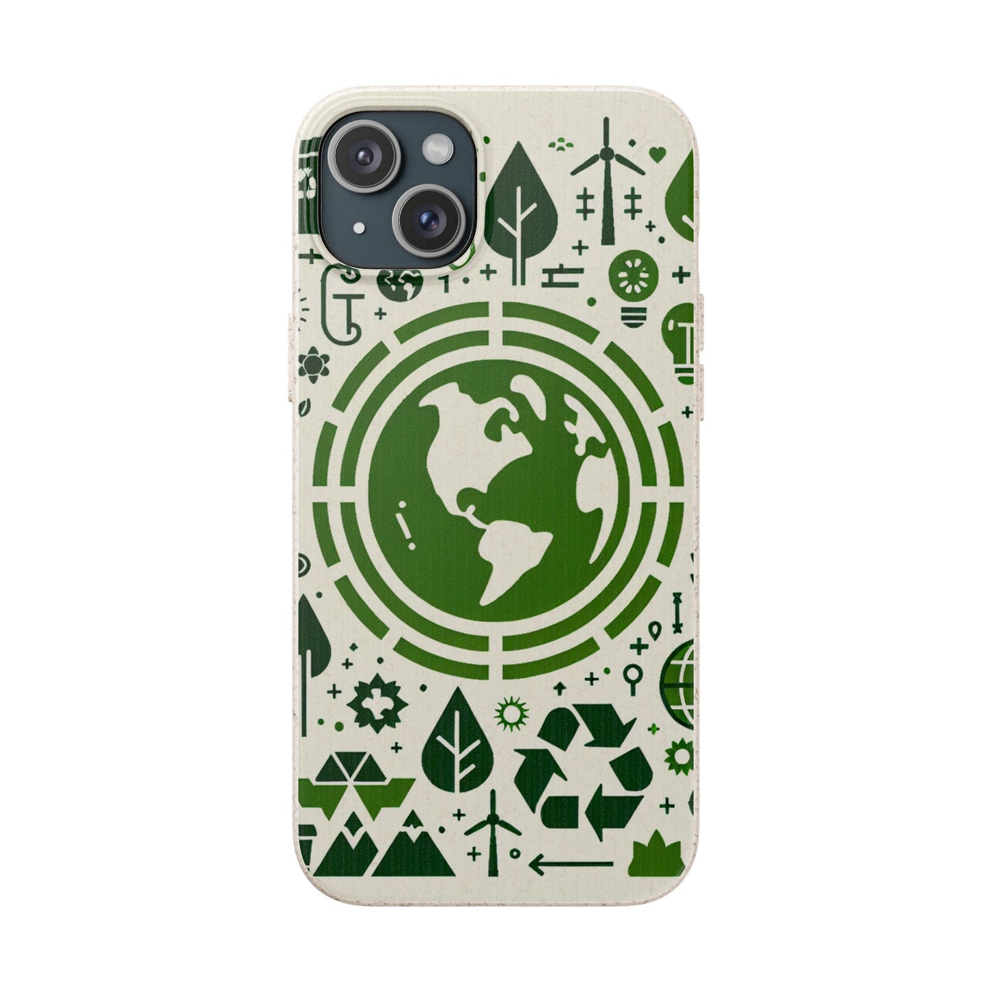 Eco-Friendly Biodegradable Phone Case - Earth & Nature Design