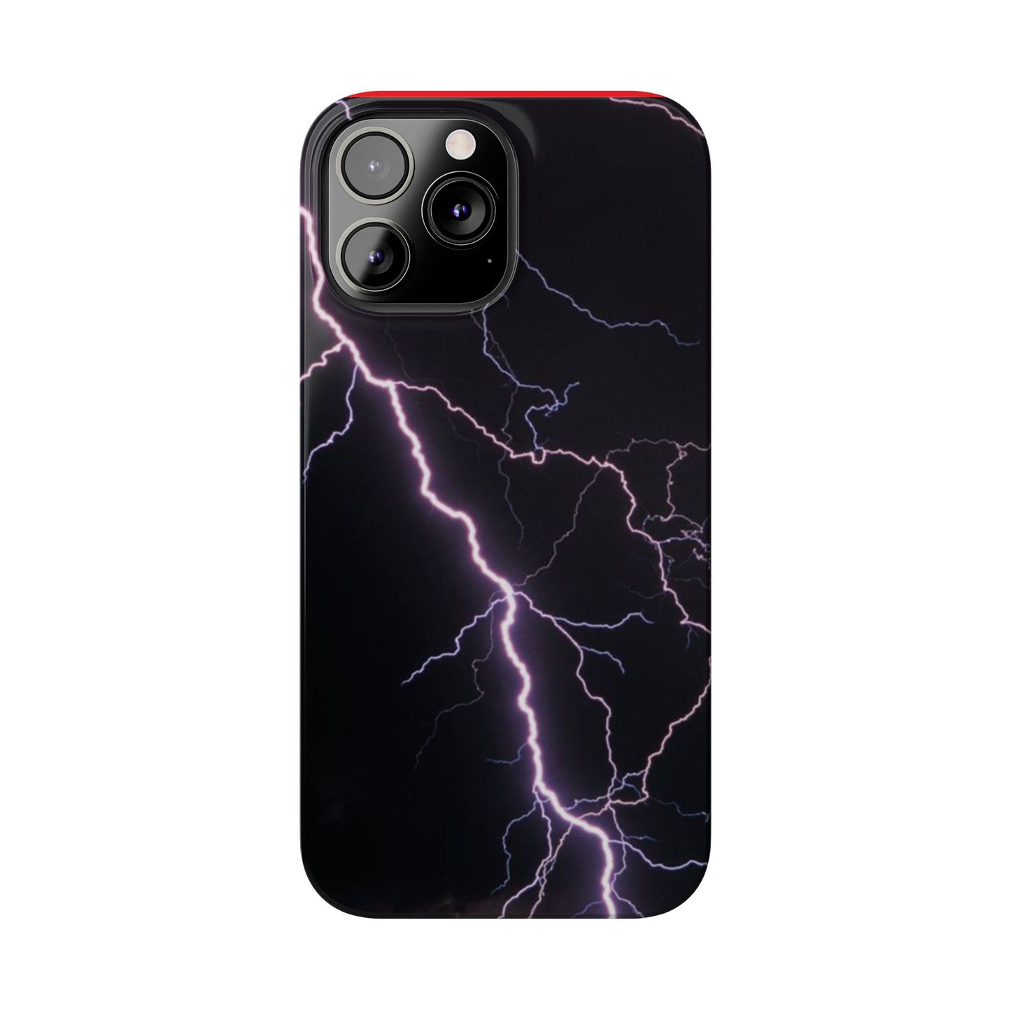 Lightning Bolt Slim Phone Case - Edgy, Stylish Protection for Your Device