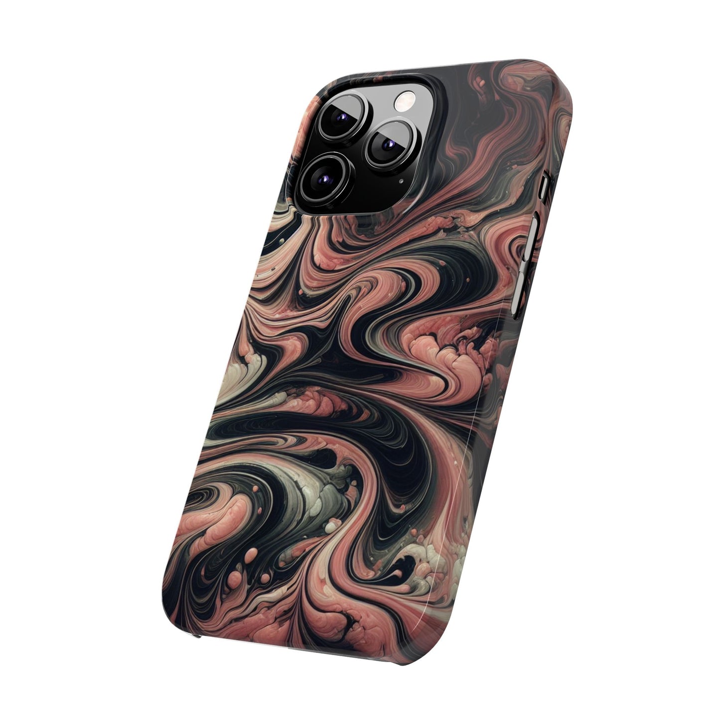 "Trending" Pink Marble design - iPhone case