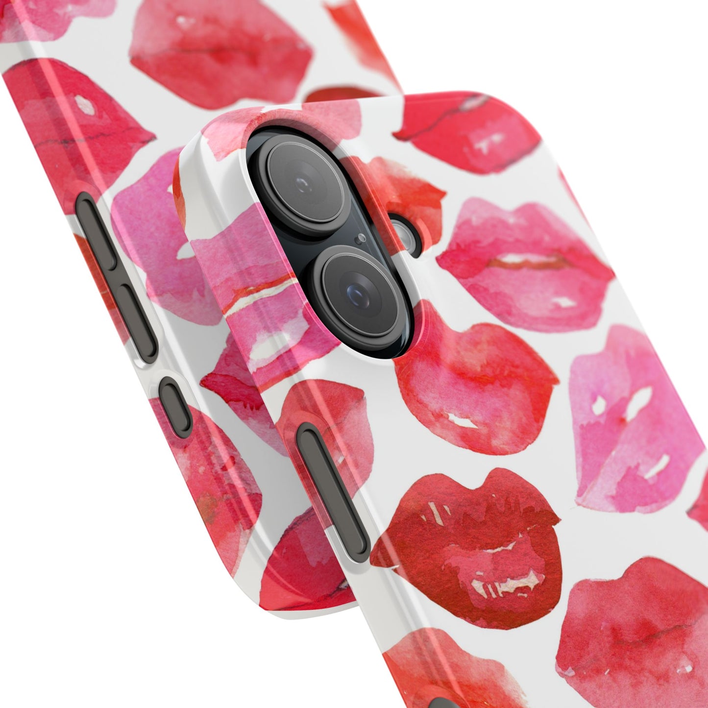 Romantic Kiss Lip Design Slim Phone Case - Perfect Gift for Valentine's Day