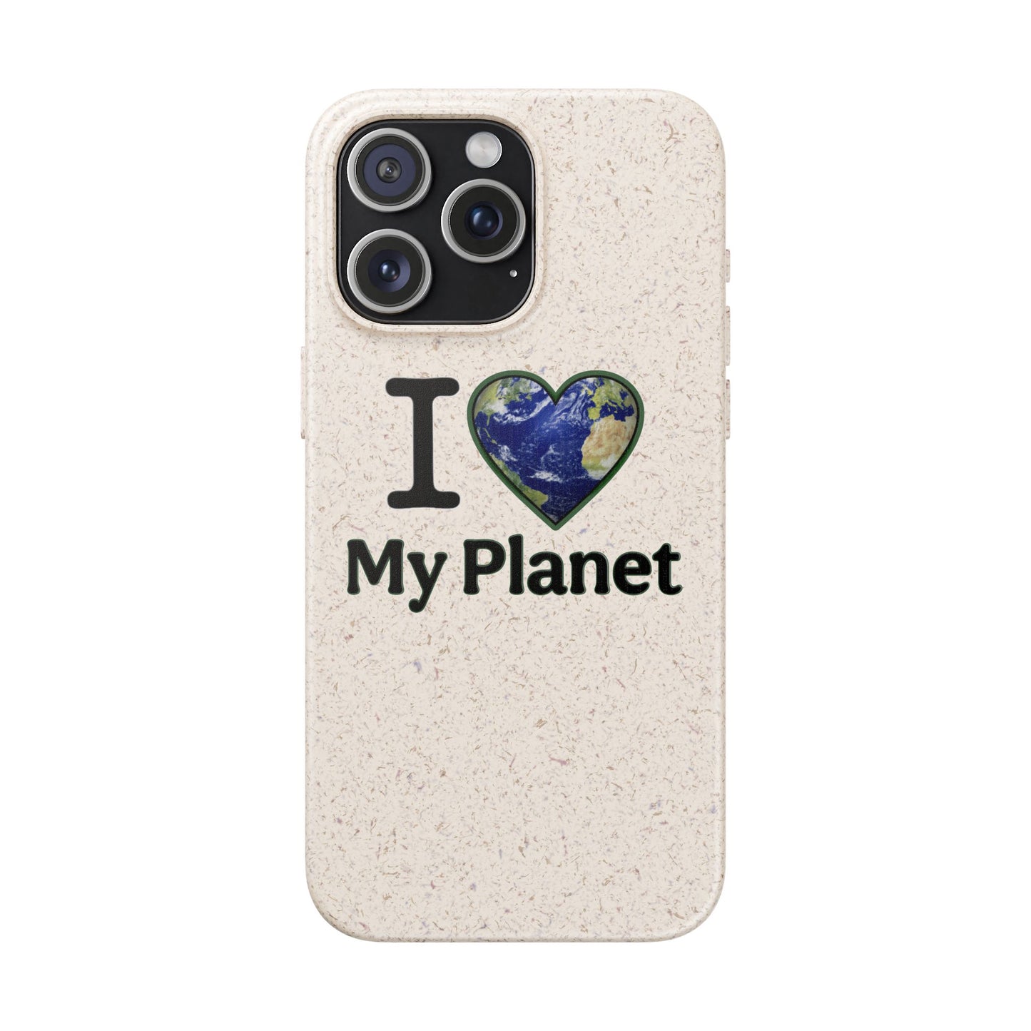 Eco-Friendly iPhone Case - I ❤️ My Planet