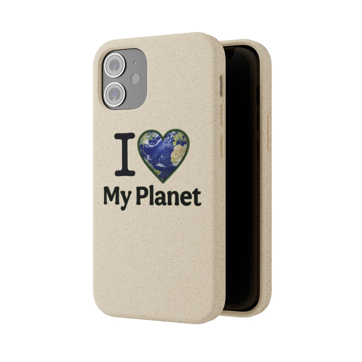 Eco-Friendly iPhone Case - I ❤️ My Planet