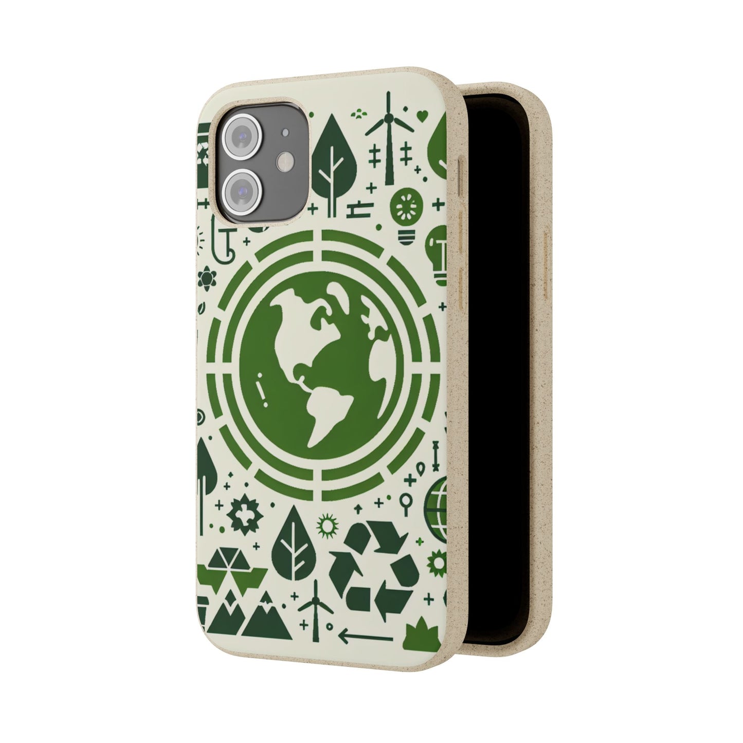 Eco-Friendly Biodegradable Phone Case - Earth & Nature Design