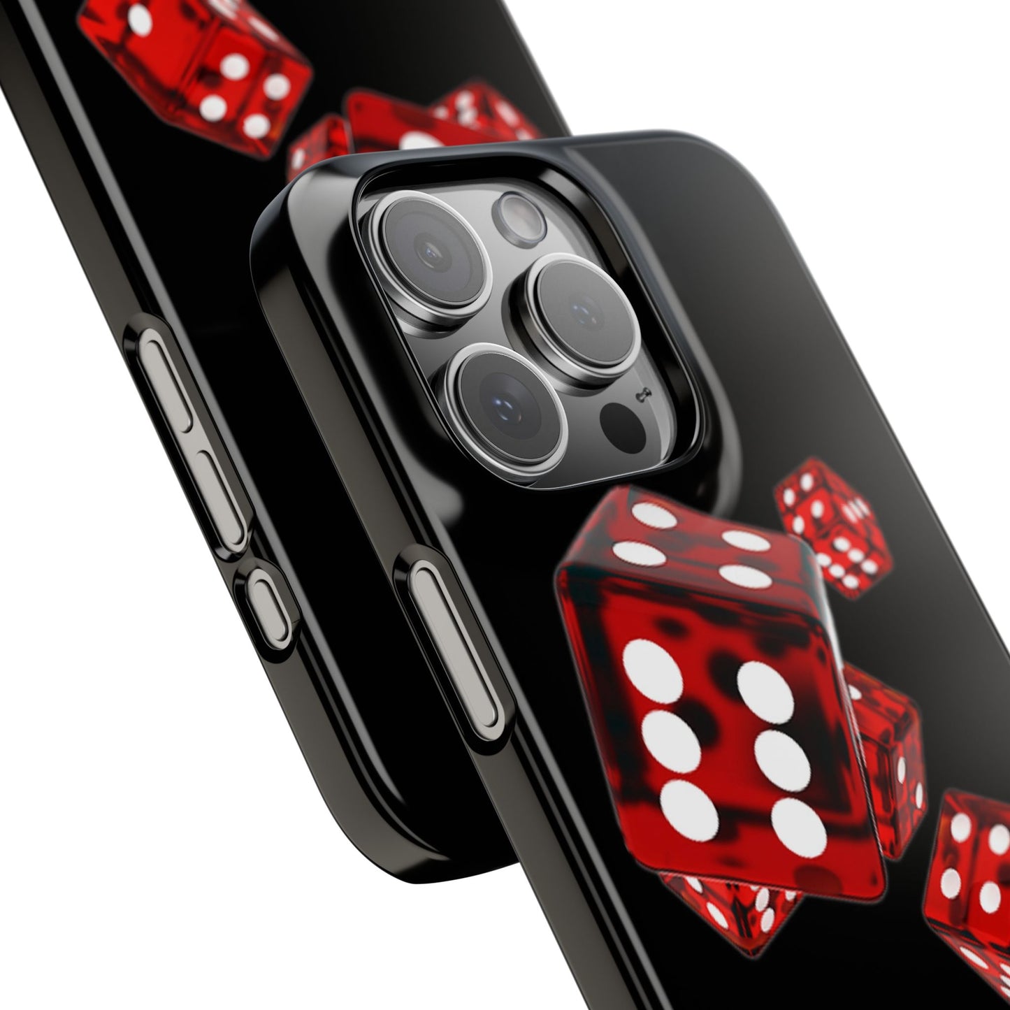 Sleek Casino Dice Slim Phone Case – Perfect for Gamblers and Poker Enthusiasts