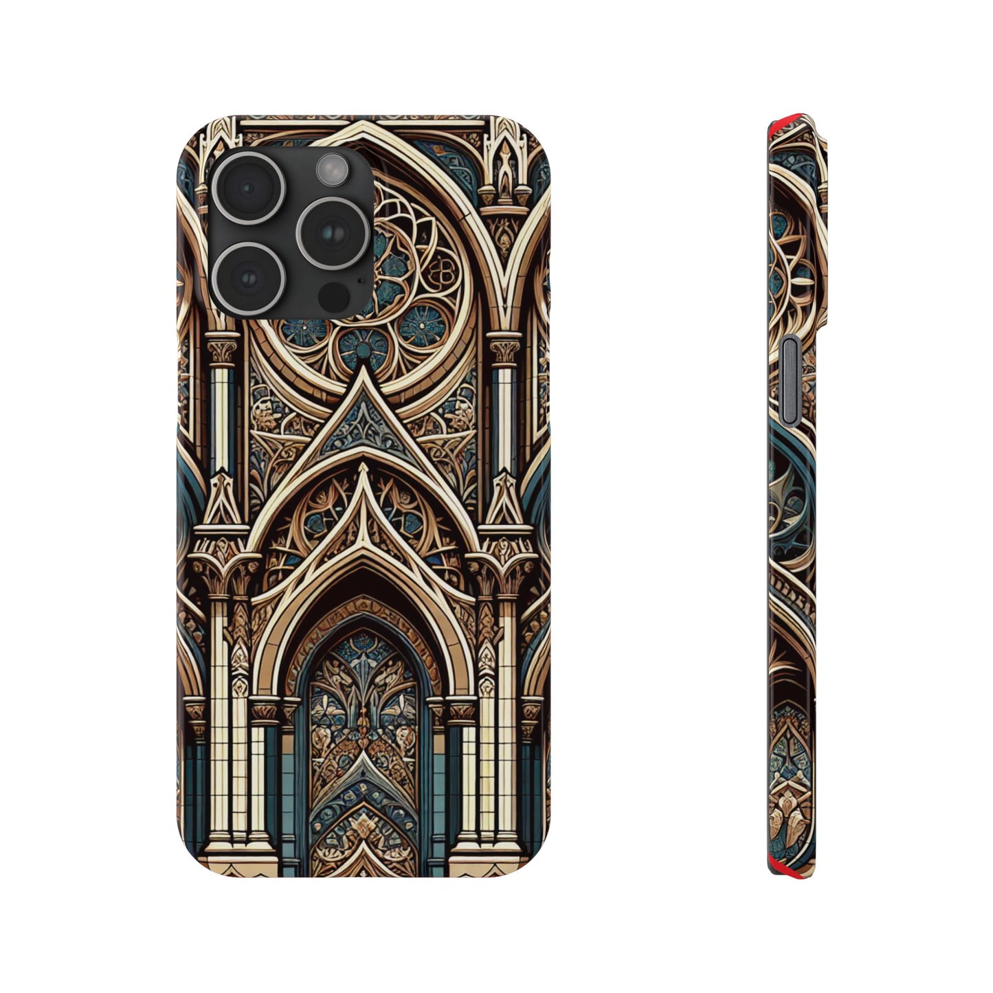 Stylish Cchurch pattern design - iPhone case