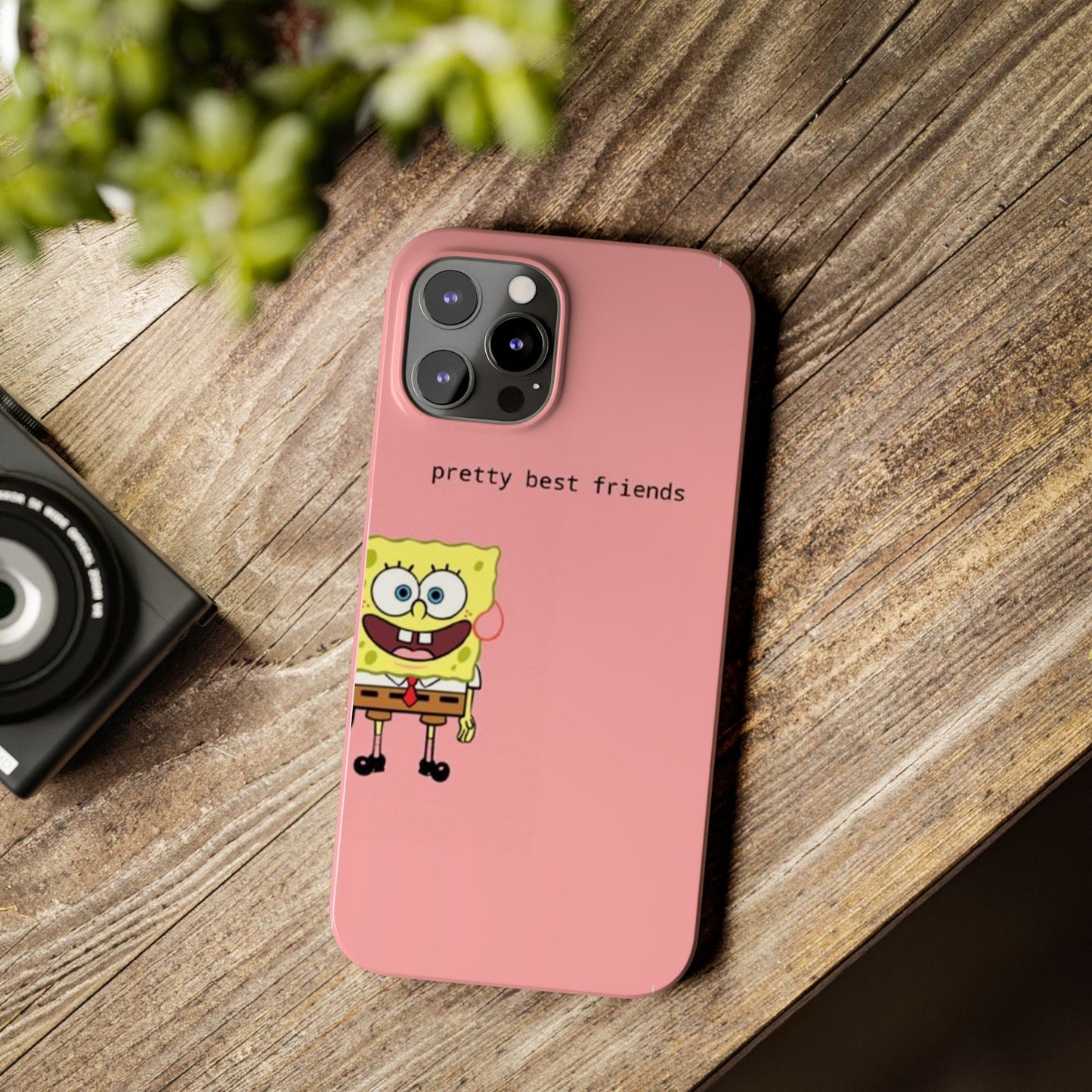 SpongeBob 'Pretty Best Friends' Slim Phone Case