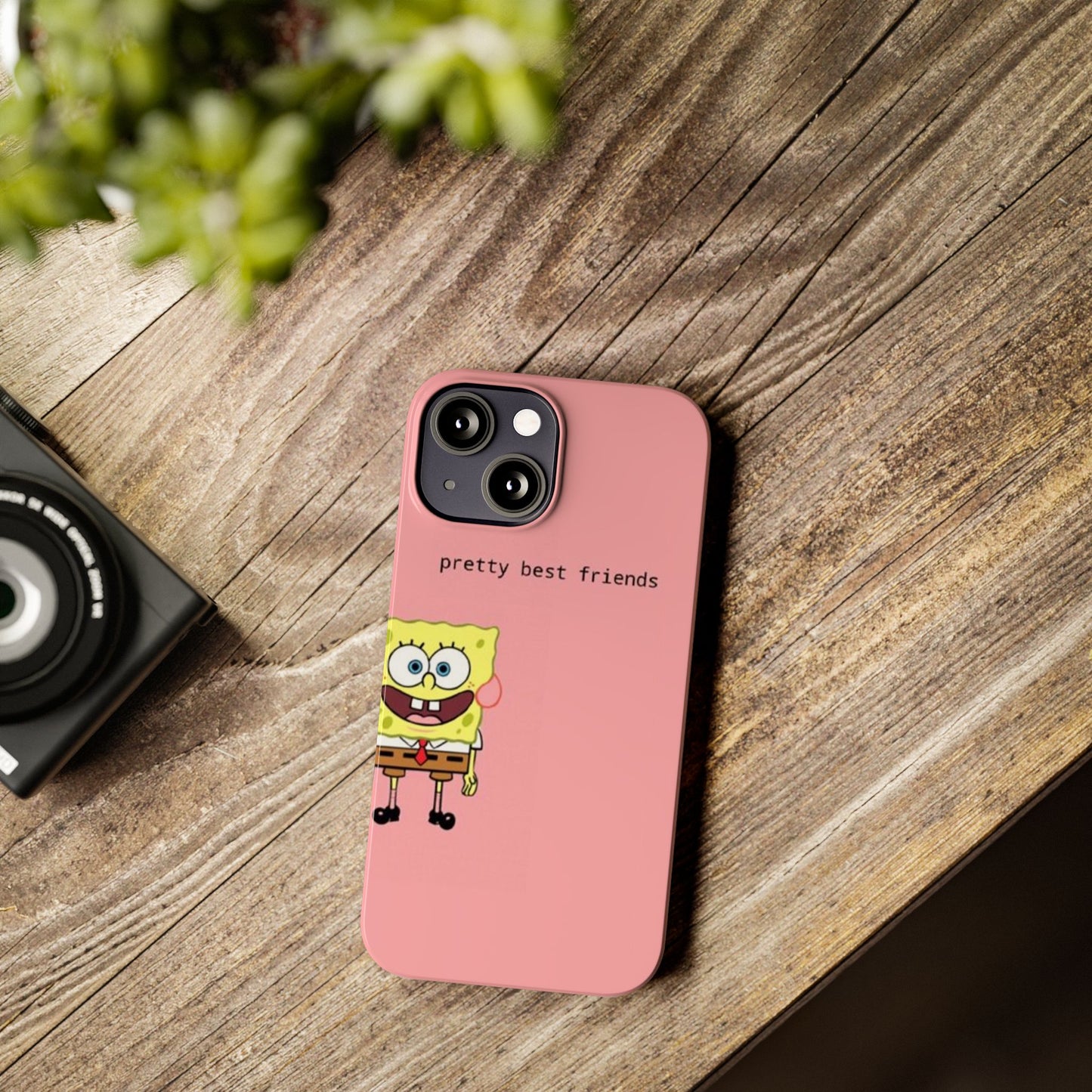 SpongeBob 'Pretty Best Friends' Slim Phone Case