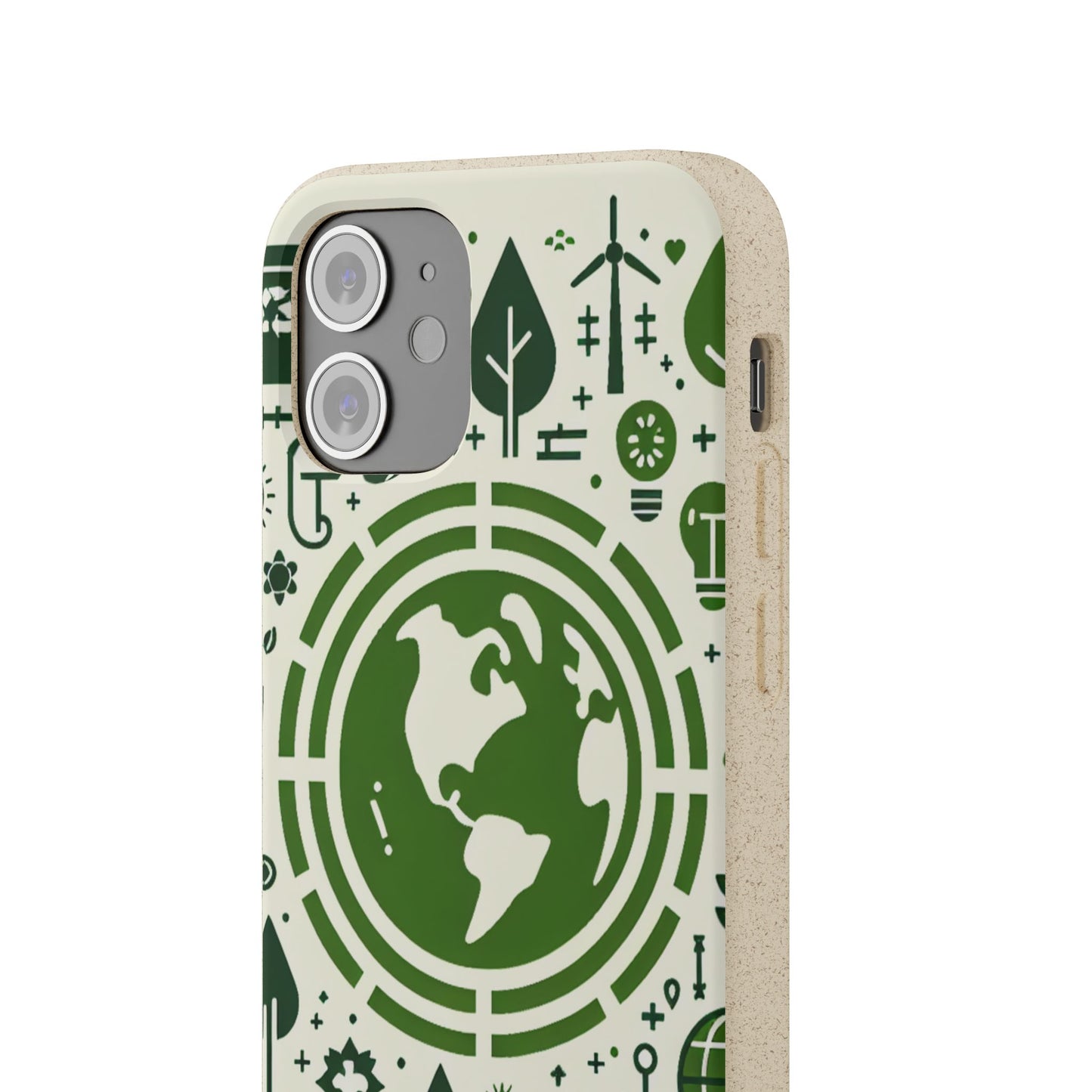 Eco-Friendly Biodegradable Phone Case - Earth & Nature Design